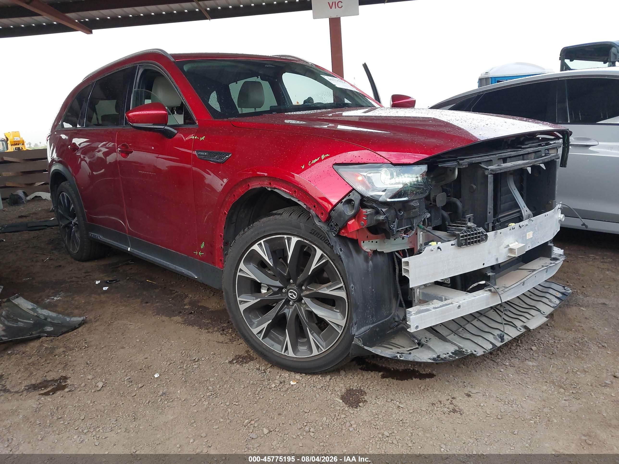 2024 Mazda CX-90 VIN JM3KKEHA2R1161350 — IAAI salvage auction photo