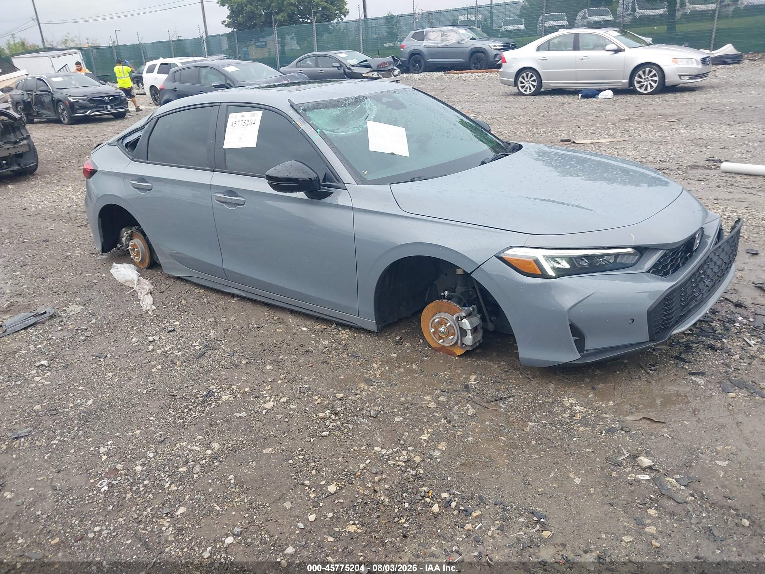 2026 Honda Civic Hybrid VIN 19XFL4H96TE001337 — IAAI salvage auction photo