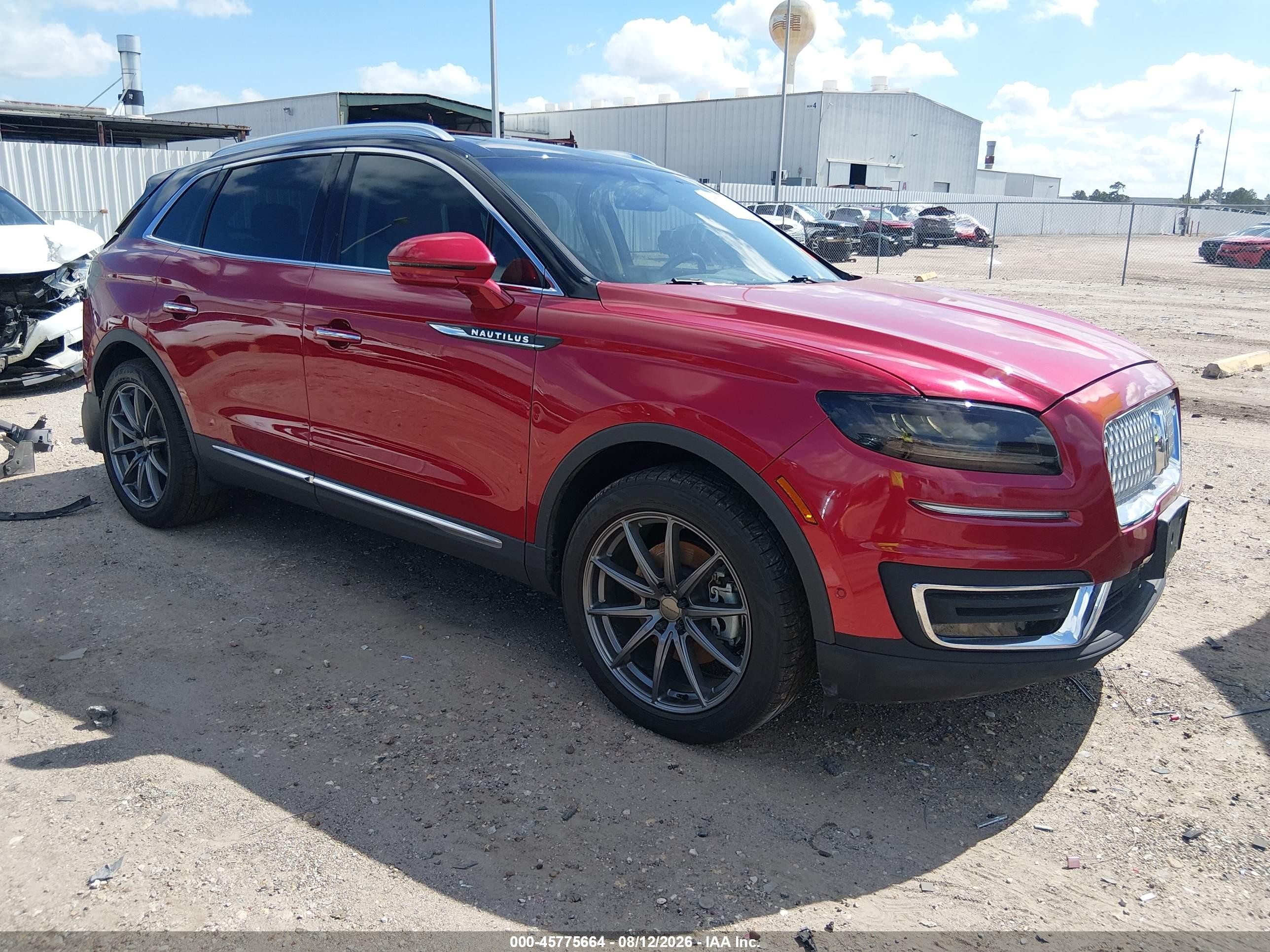 2020 Lincoln Nautilus VIN 2LMPJ6K95LBL04406 — IAAI salvage auction photo