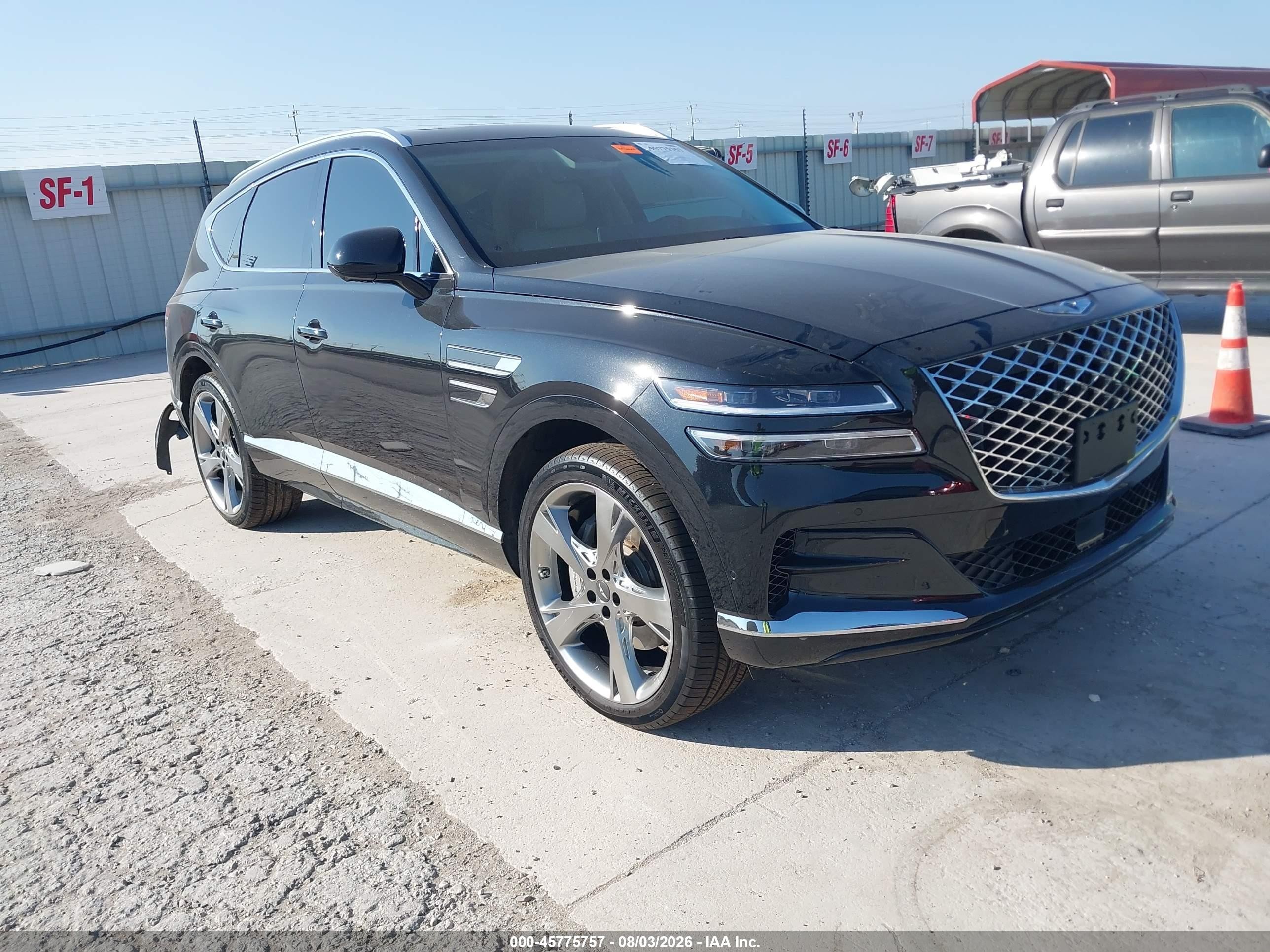 2021 Genesis GV80 VIN KMUHCESC8MU074440 — IAAI salvage auction photo