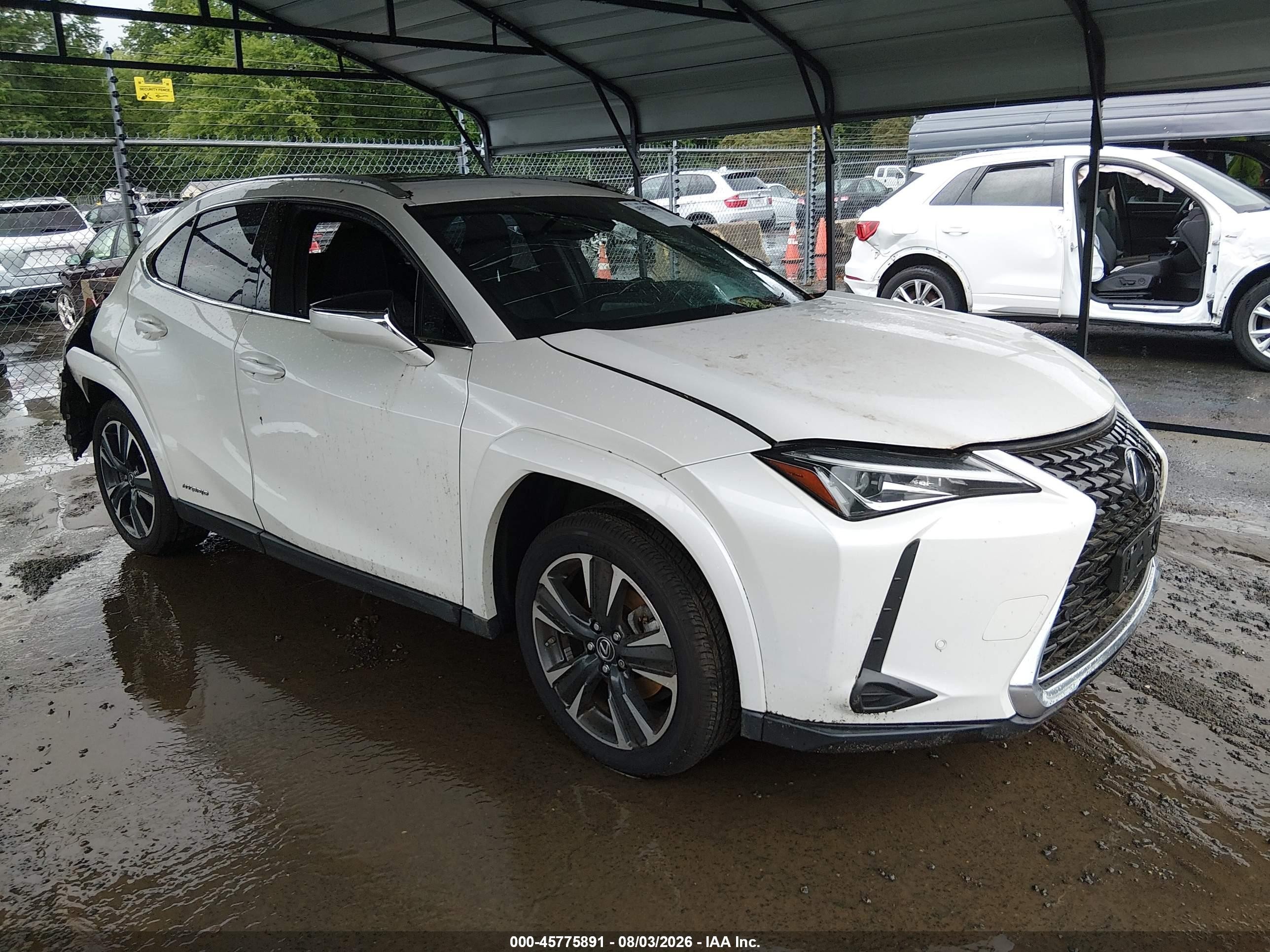 2022 Lexus UX 250h VIN JTHP9JBH7N2060669 — IAAI salvage auction photo