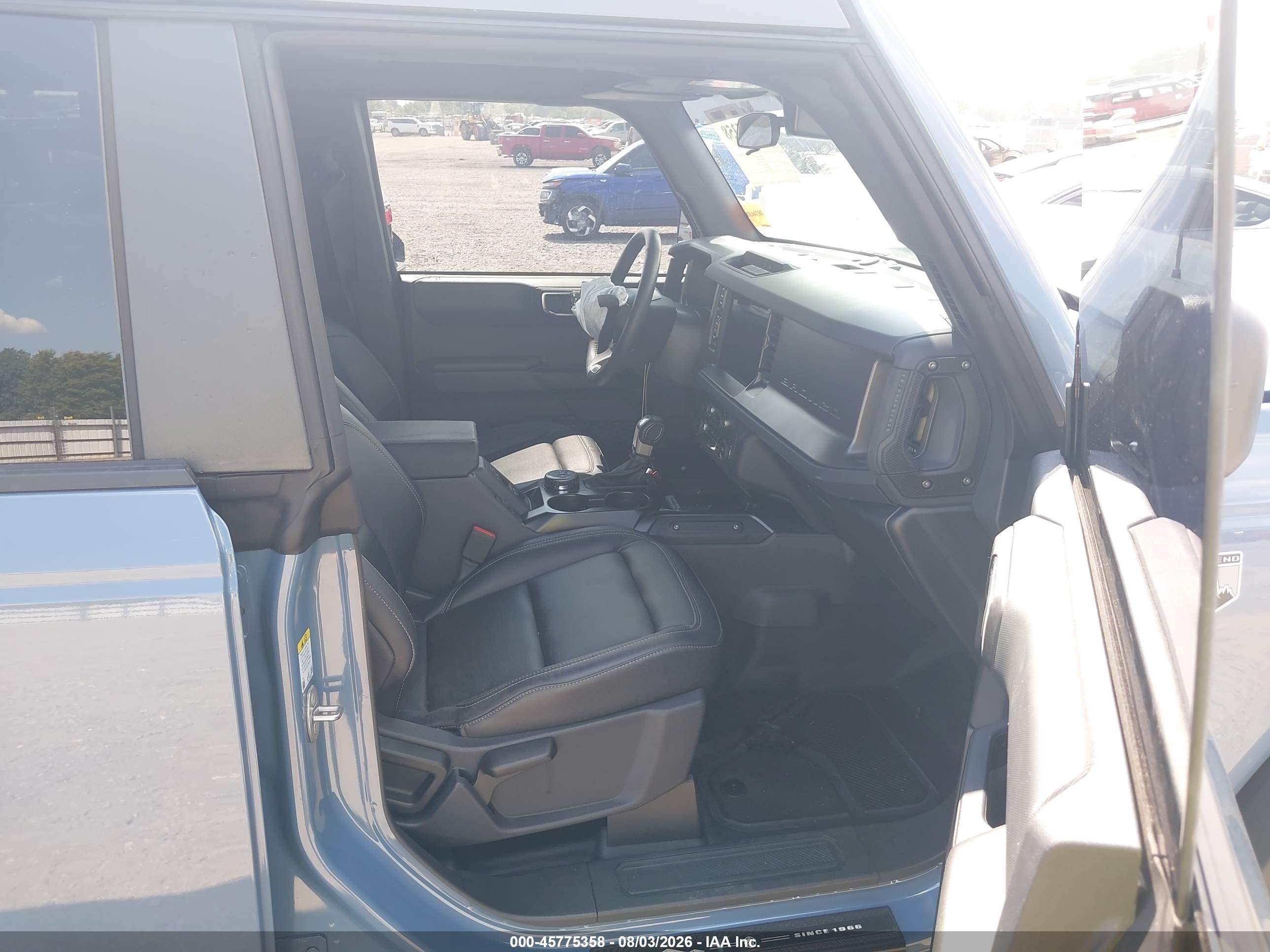2025 Ford Bronco VIN 1FMDE7BH1SLB02483 IAAI salvage auction — Front End, Wait Title, sold $14,800 on 2026-09-20 (photo 5)