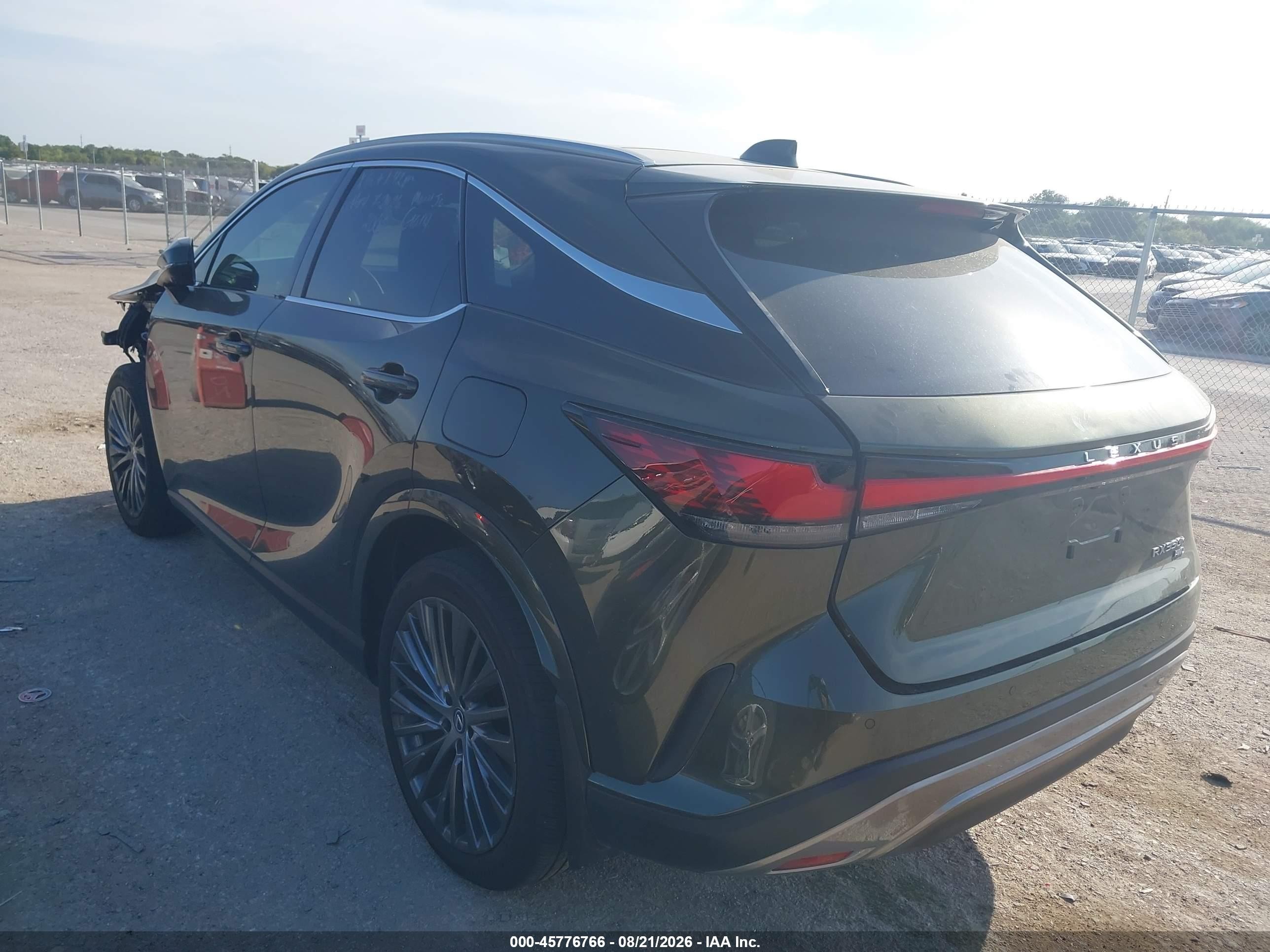 2024 Lexus Rx VIN 2T2BBMCA5RC040698 IAAI salvage auction — Front End, Salvage (Texas), sold $24,700 on 2026-09-03 (photo 3)