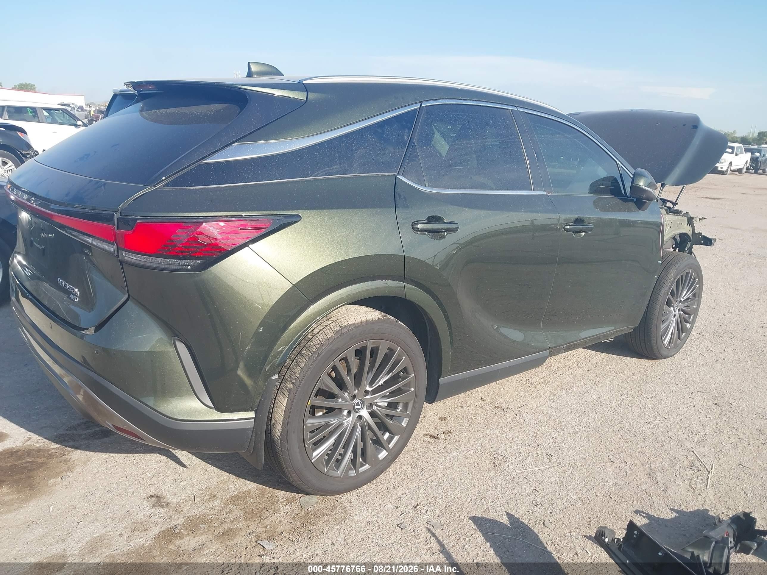2024 Lexus Rx VIN 2T2BBMCA5RC040698 IAAI salvage auction — Front End, Salvage (Texas), sold $24,700 on 2026-09-03 (photo 4)