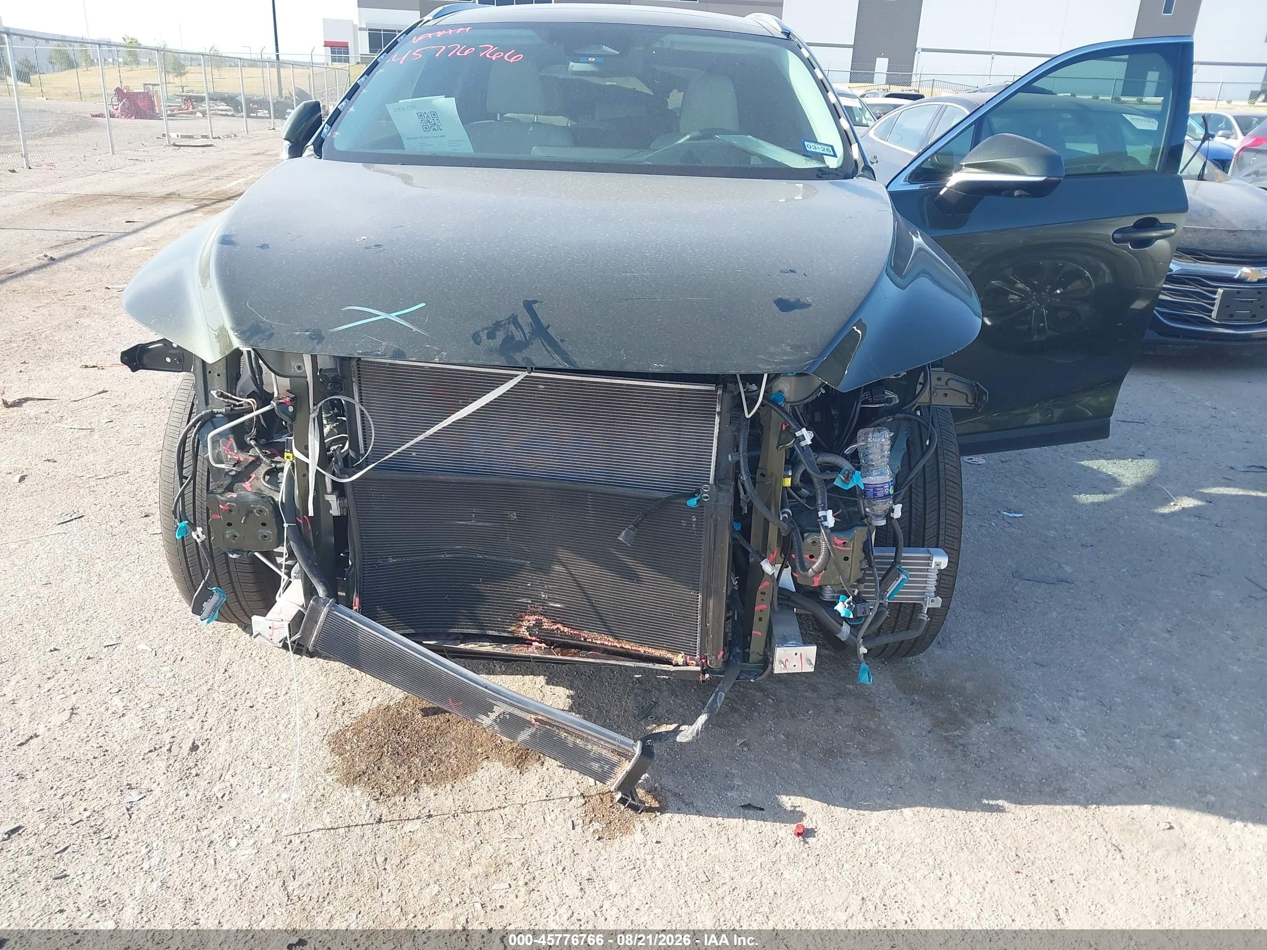 2024 Lexus Rx VIN 2T2BBMCA5RC040698 IAAI salvage auction — Front End, Salvage (Texas), sold $24,700 on 2026-09-03 (photo 5)