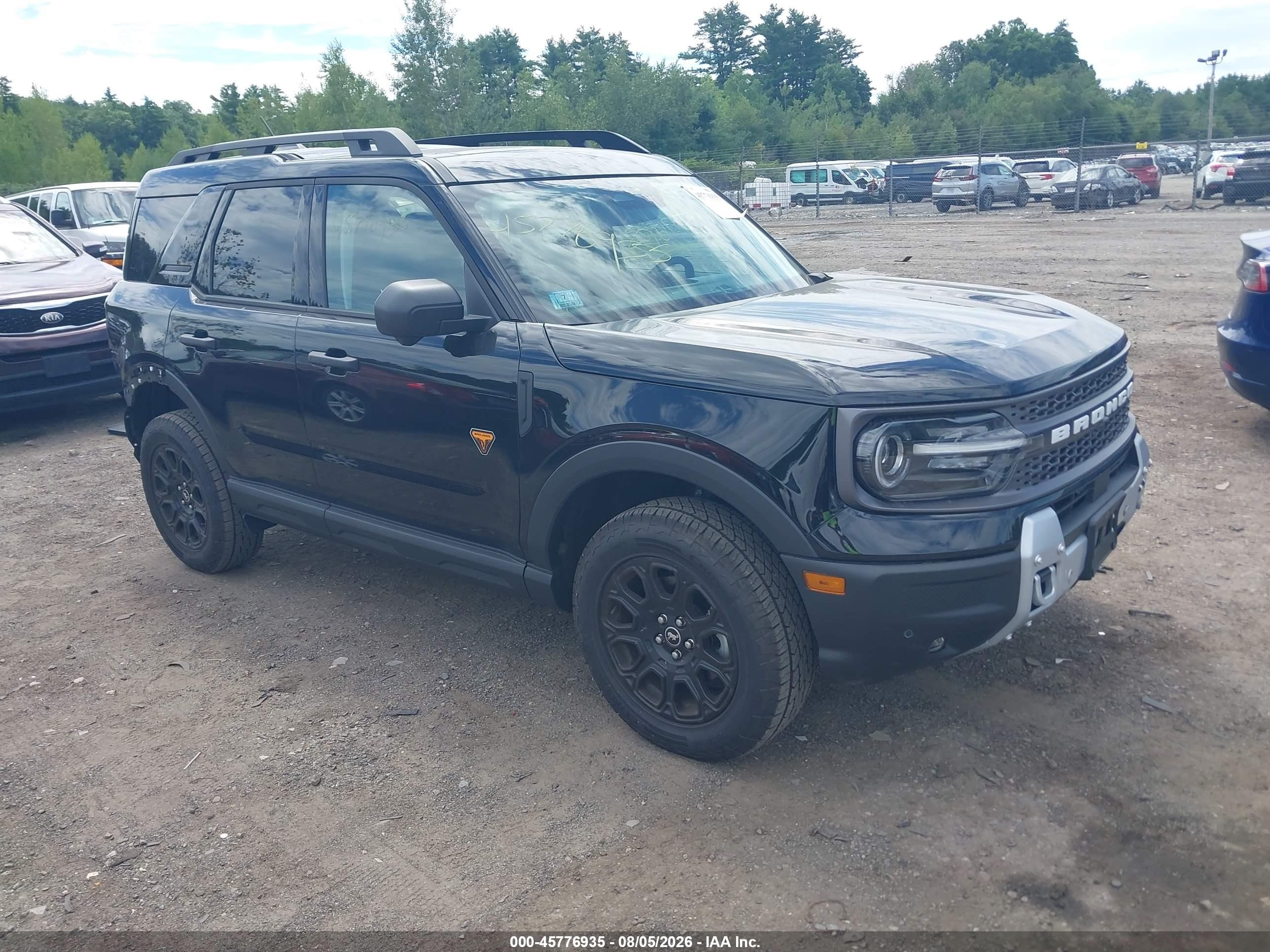 2025 Ford Bronco Sport VIN 3FMCR9DA0SRE67203 — IAAI salvage auction photo
