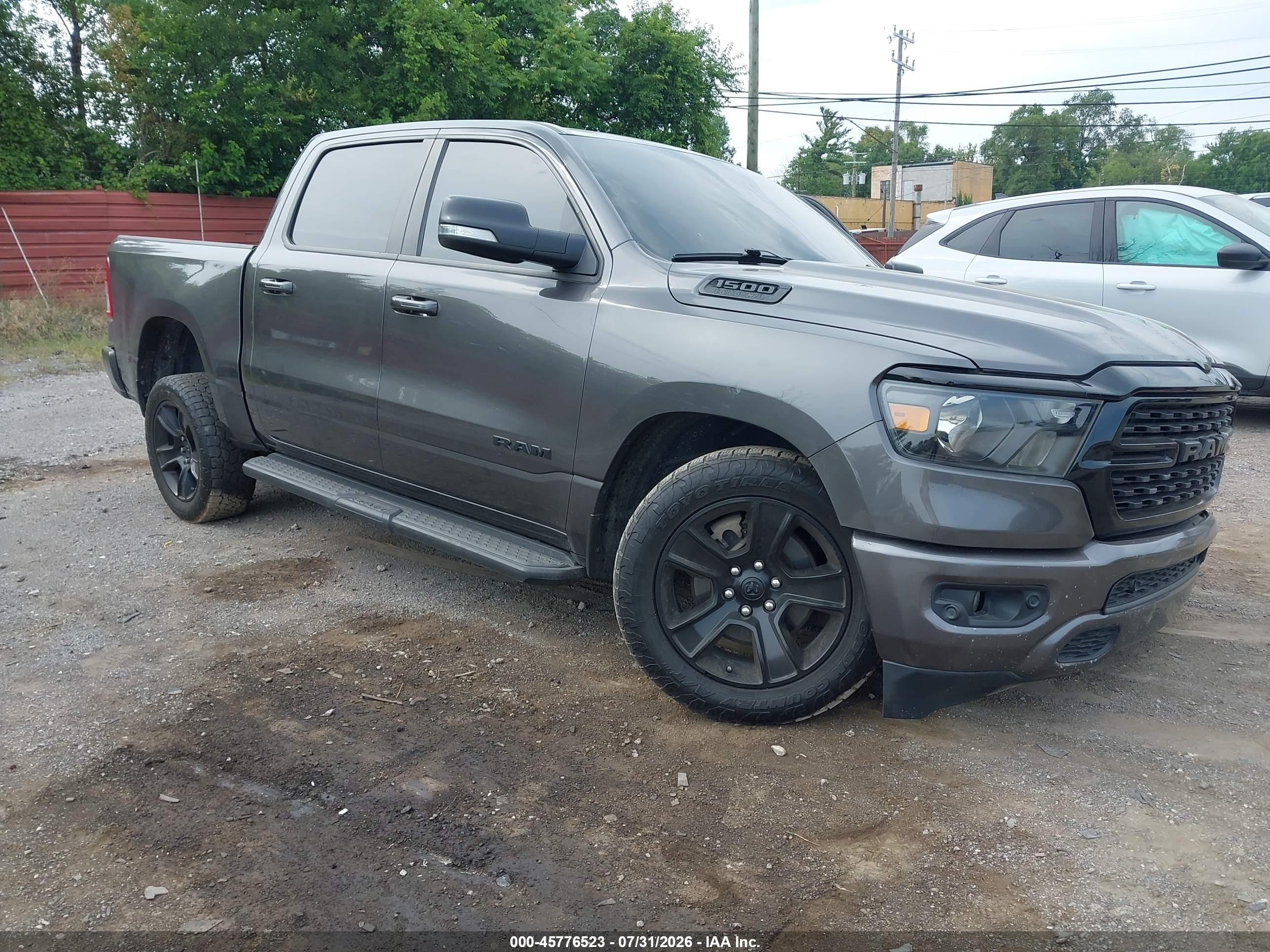 2022 Ram 1500 VIN 1C6SRFFT8NN189789 — IAAI salvage auction photo