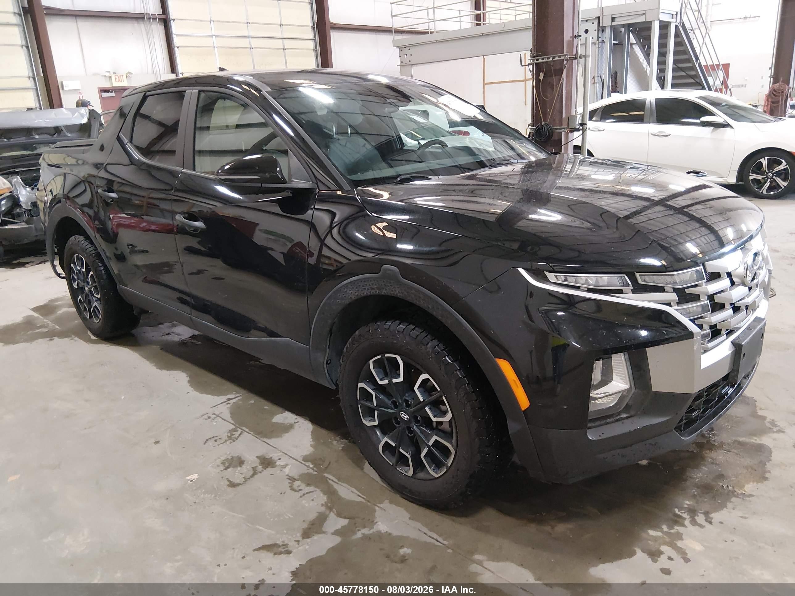 2022 Hyundai Santa Cruz VIN 5NTJBDAE8NH026339 — IAAI salvage auction photo