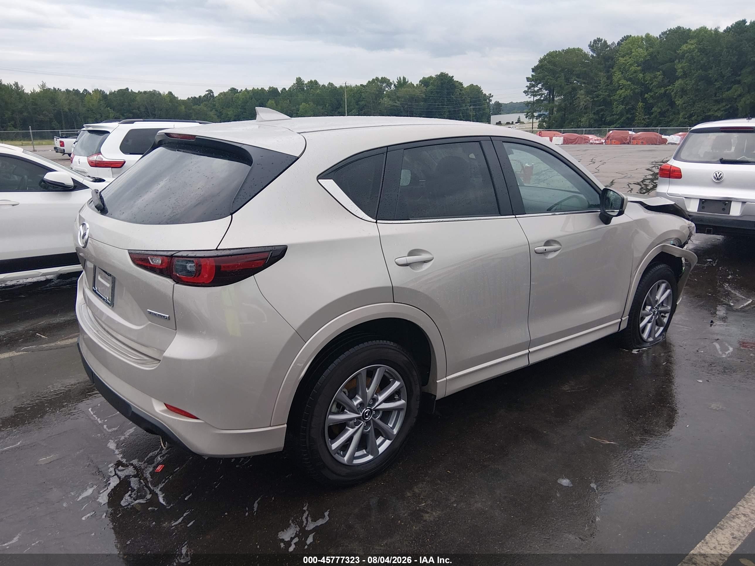 2024 Mazda CX-5 VIN JM3KFBCL5R0475446 IAAI salvage auction — Front End, Salvage (North Carolina), sold $5,100 on 2026-09-11 (photo 4)