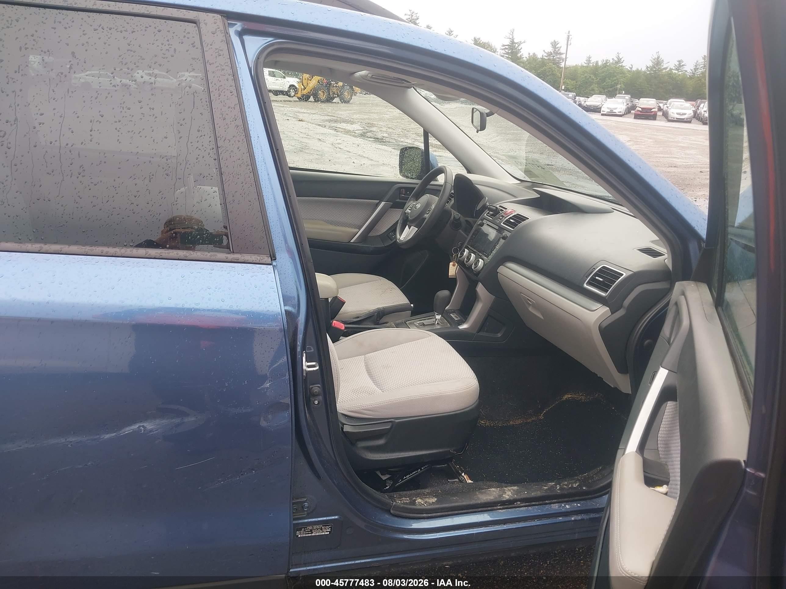2018 Subaru Forester VIN JF2SJAGC2JH409603 IAAI salvage auction — Side, Salvage (Massachusetts), sold $1,950 on 2026-09-27 (photo 5)