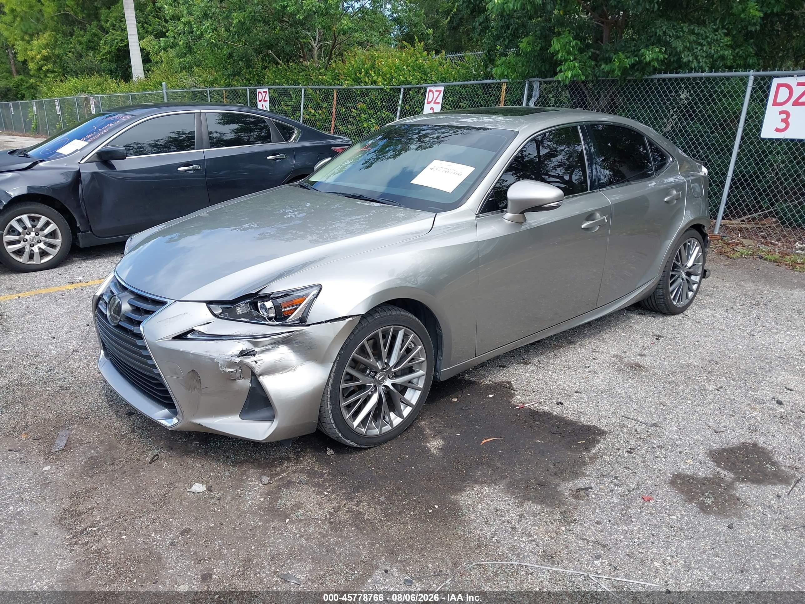2017 Lexus VIN JTHBA1D24H5054101 IAAI salvage auction — Rear End, Rebuildable (Florida), sold $6,775 on 2026-09-12 (photo 2)