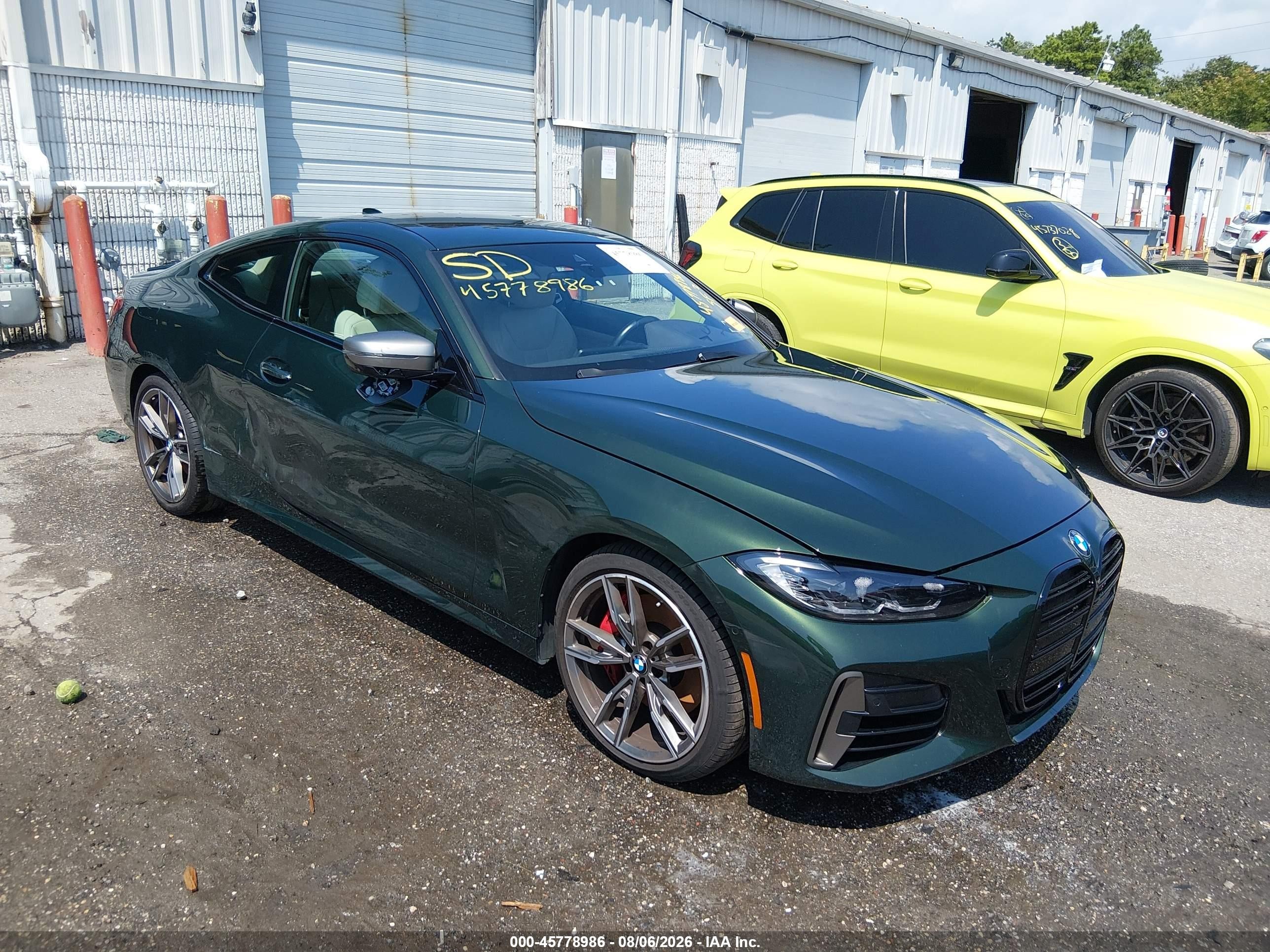 2022 BMW M440i xDrive VIN WBA13AR09NCJ13999 — IAAI salvage auction photo