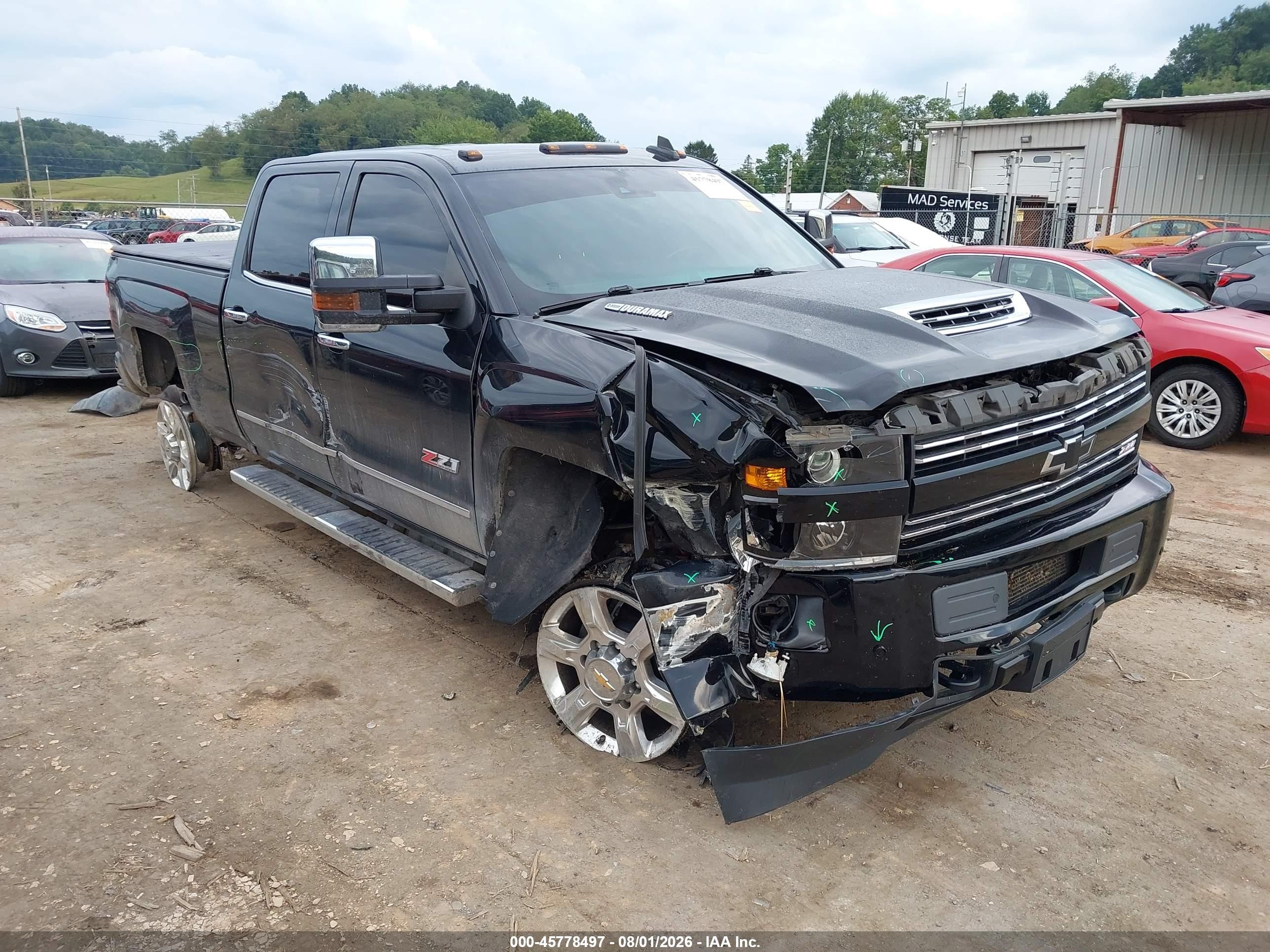 2017 Chevrolet Silverado 2500 VIN 1GC1KWEY5HF139906 — IAAI salvage auction photo
