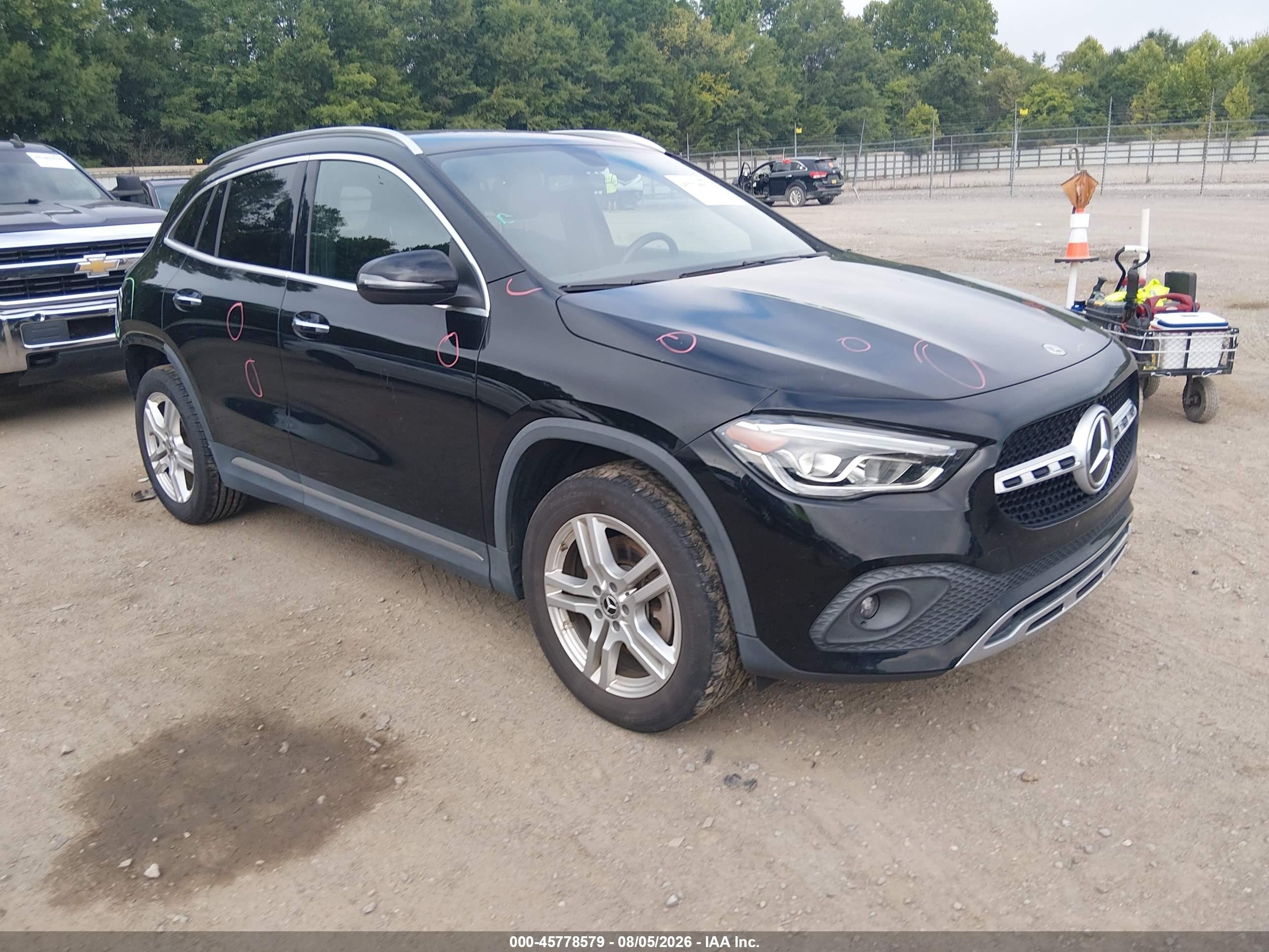 2023 Mercedes-Benz GLA-Class VIN W1N4N4GB9PJ522012 — IAAI salvage auction photo