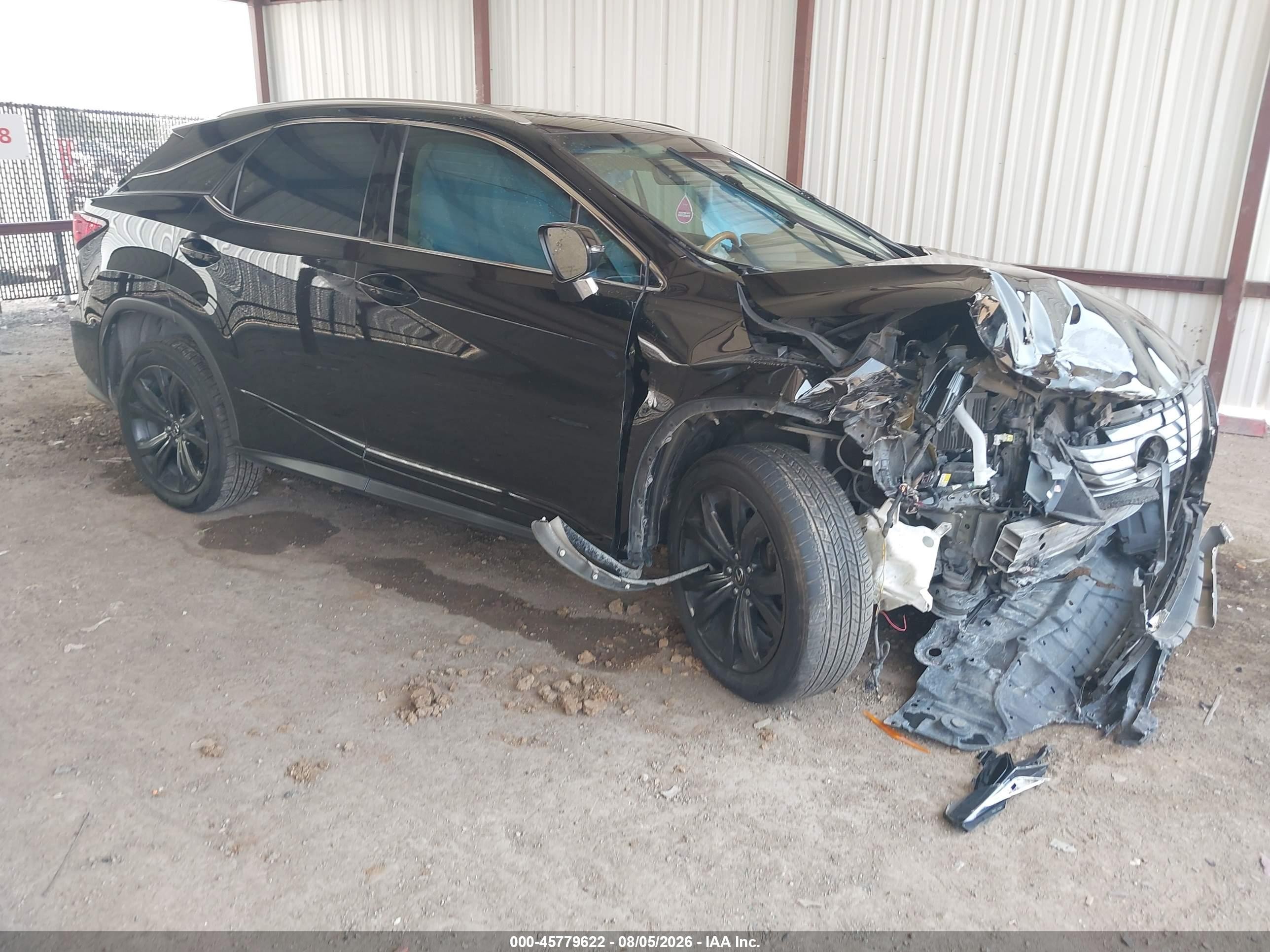 2019 Lexus Rx VIN 2T2BZMCA2KC194965 IAAI salvage auction — Front End, Salvage (Texas), sold $6,300 on 2026-09-23 (photo 1)