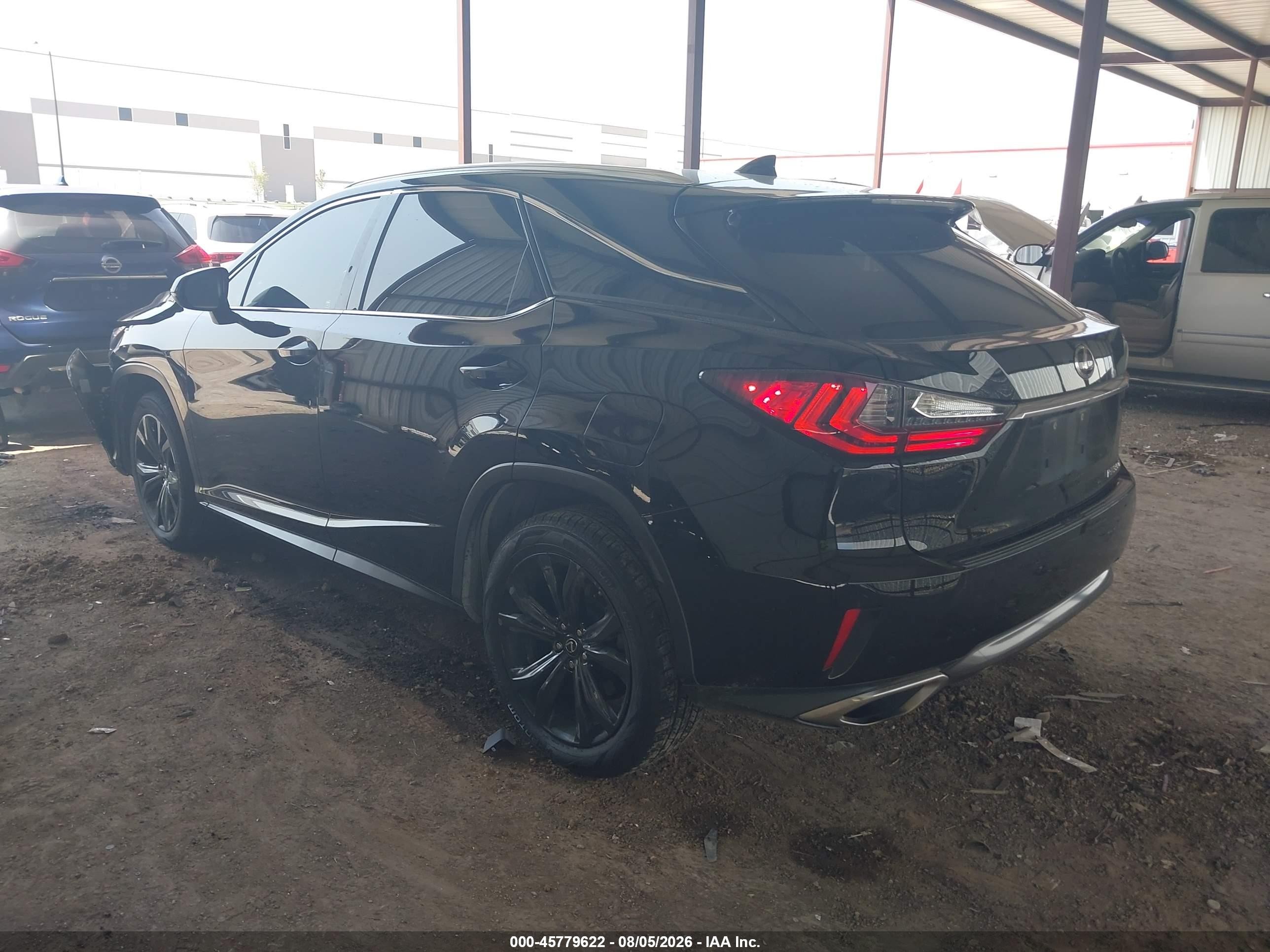 2019 Lexus Rx VIN 2T2BZMCA2KC194965 IAAI salvage auction — Front End, Salvage (Texas), sold $6,300 on 2026-09-23 (photo 3)