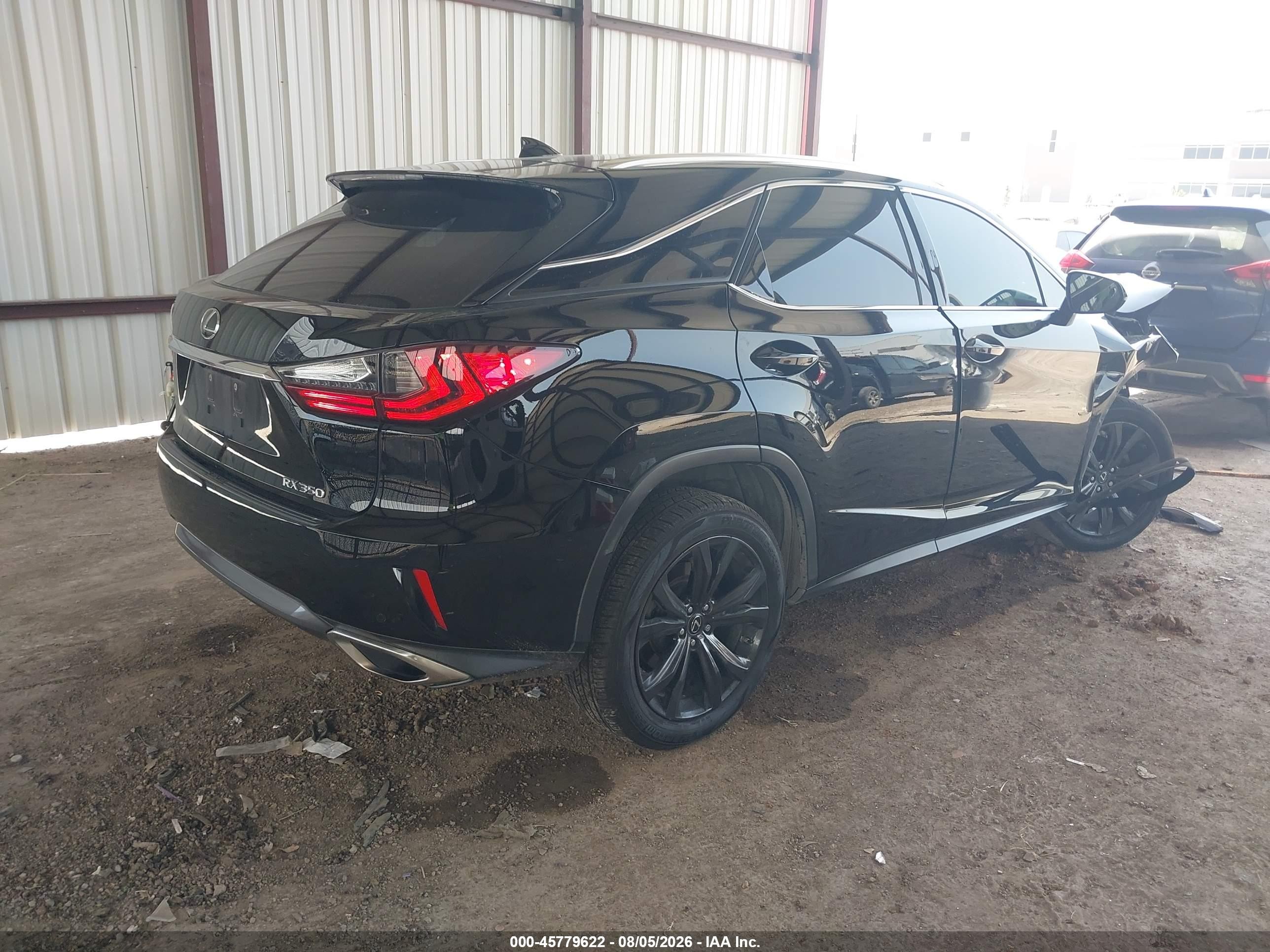 2019 Lexus Rx VIN 2T2BZMCA2KC194965 IAAI salvage auction — Front End, Salvage (Texas), sold $6,300 on 2026-09-23 (photo 4)