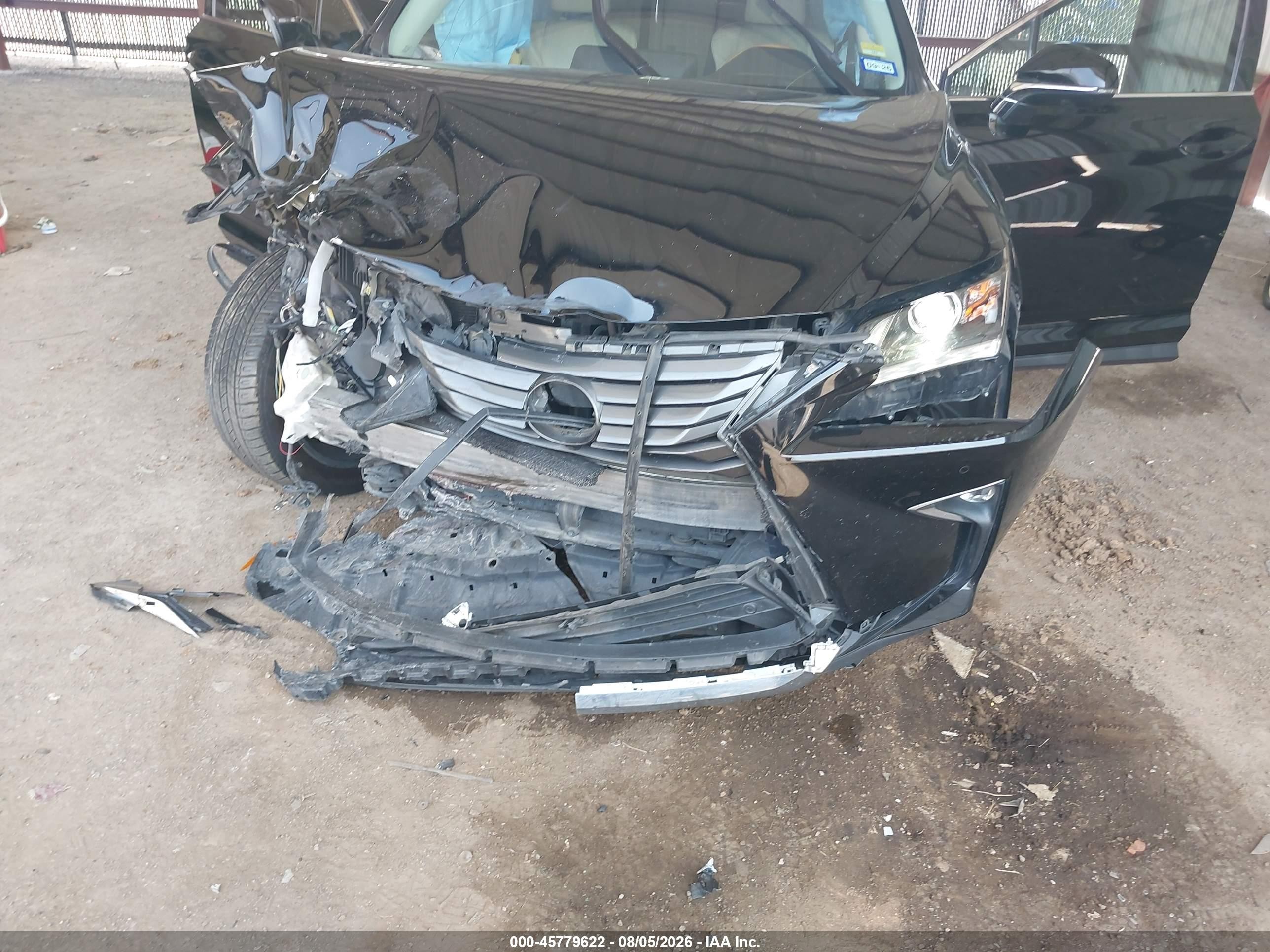 2019 Lexus Rx VIN 2T2BZMCA2KC194965 IAAI salvage auction — Front End, Salvage (Texas), sold $6,300 on 2026-09-23 (photo 6)