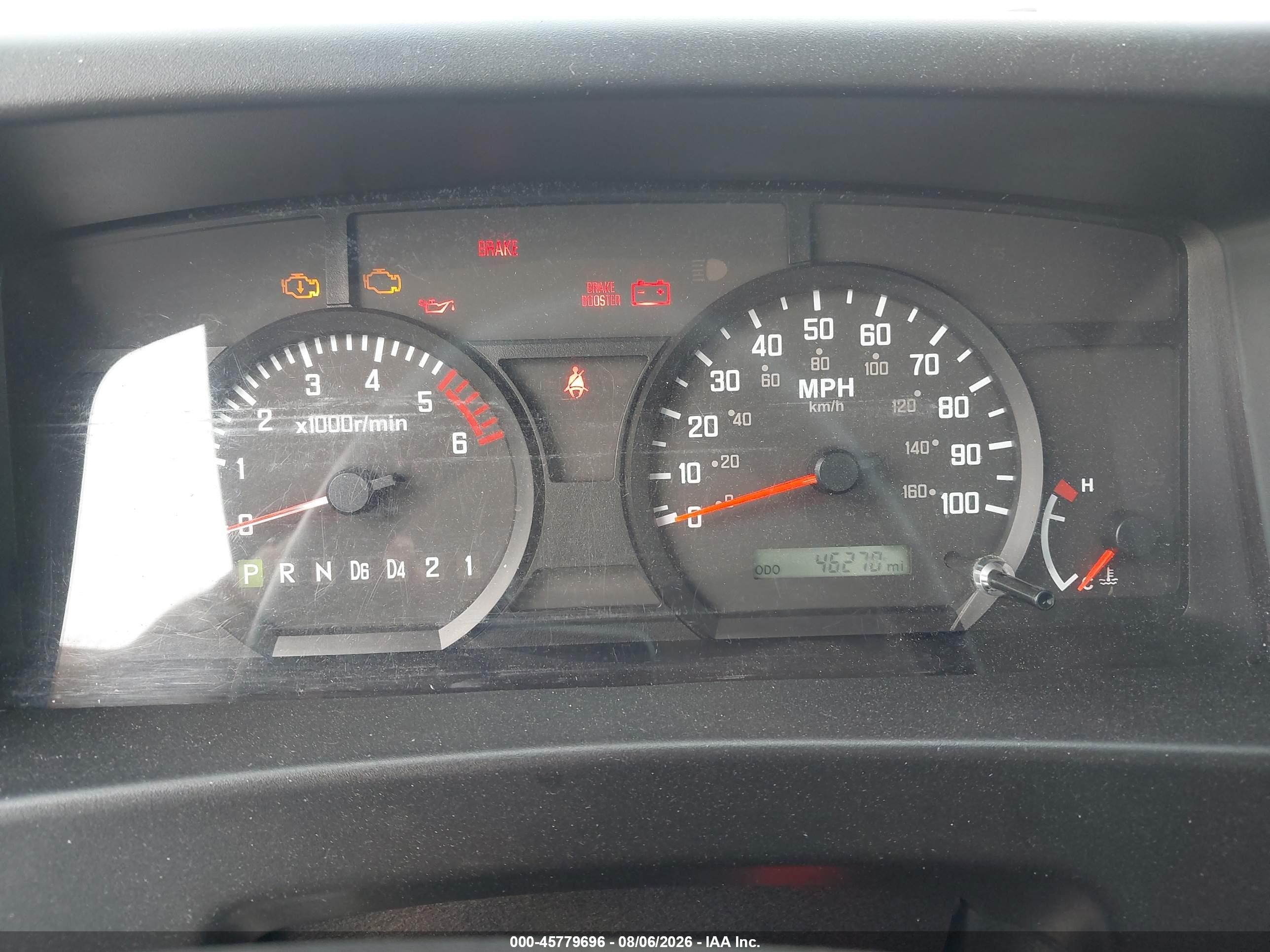 2024 Isuzu VIN 54DC4W1D2RS207282 IAAI salvage auction — Engine Damage, Enterprise Vehicles Clear Only (Texas), sold $16,100 on 2026-08-13 (photo 5)