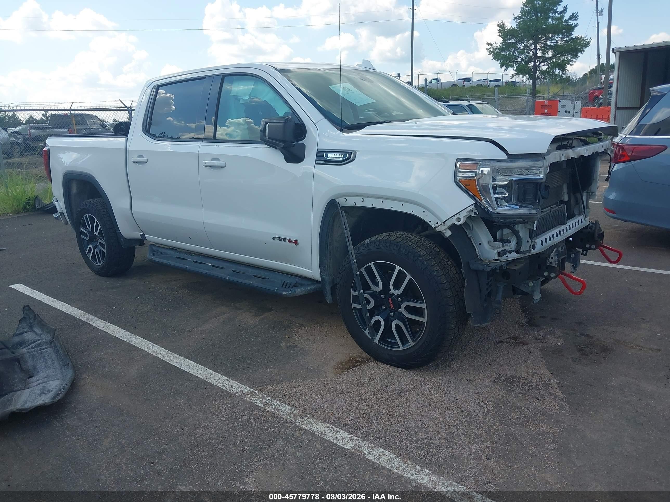 2021 GMC Sierra 1500 VIN 1GTU9EET7MZ406737 — IAAI salvage auction photo