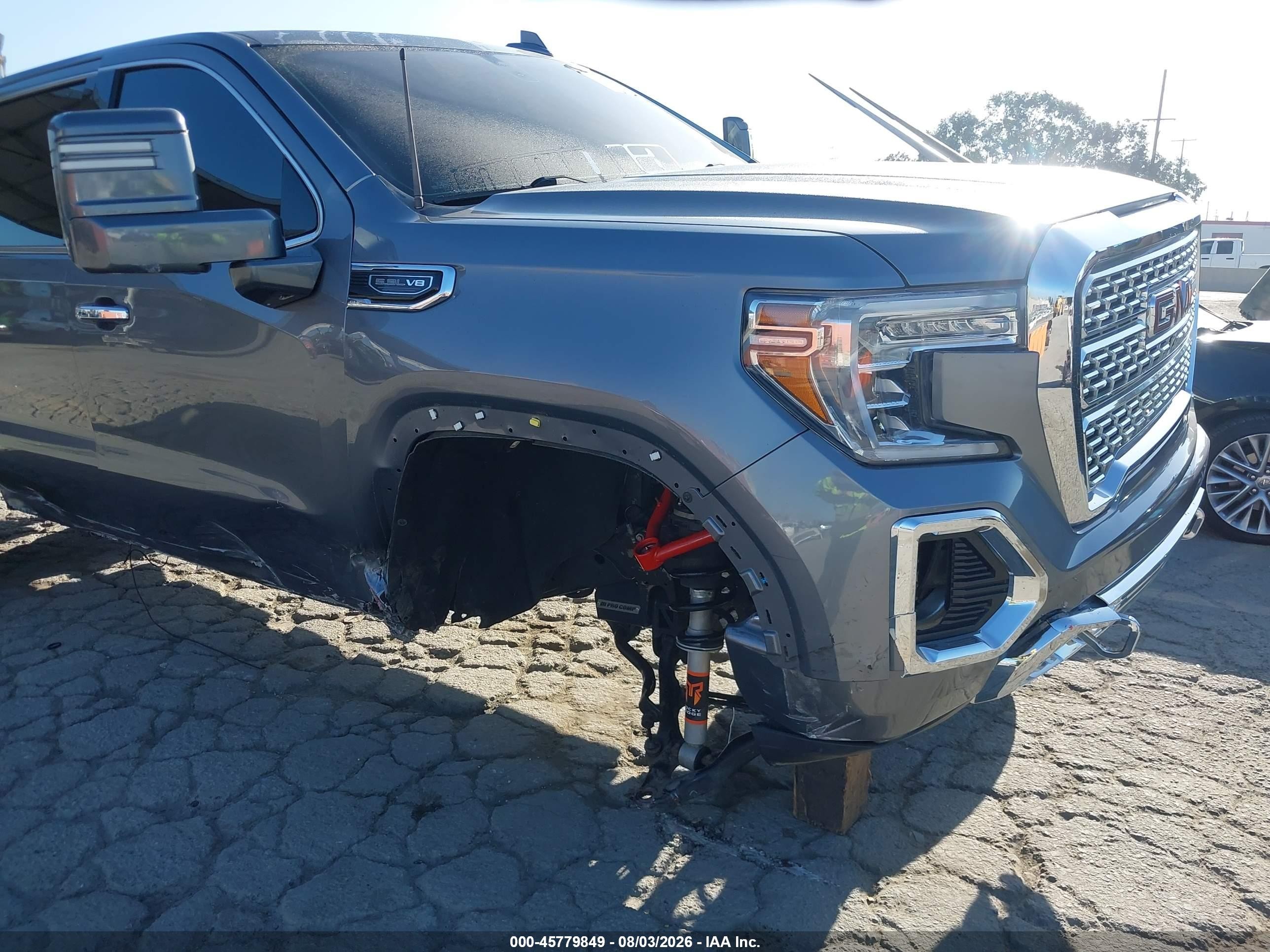 2020 Gmc SIERRA VIN 3GTP8DED5LG356597 IAAI salvage auction — Side, Salvage (California), sold $9,500 on 2026-09-03 (photo 6)
