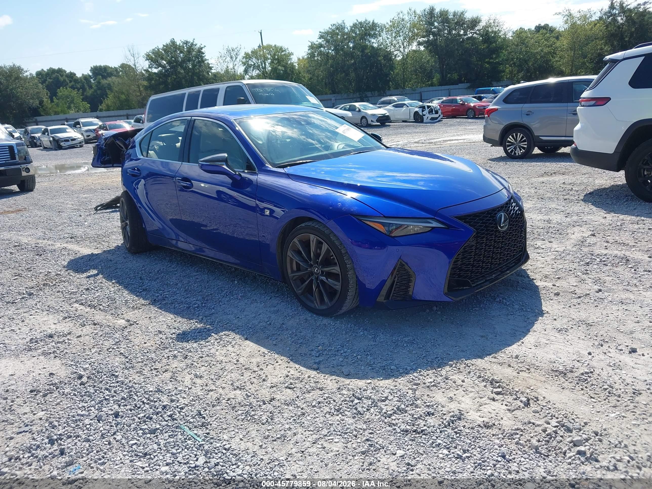 2022 Lexus IS 350 VIN JTHGZ1B27N5057748 — IAAI salvage auction photo