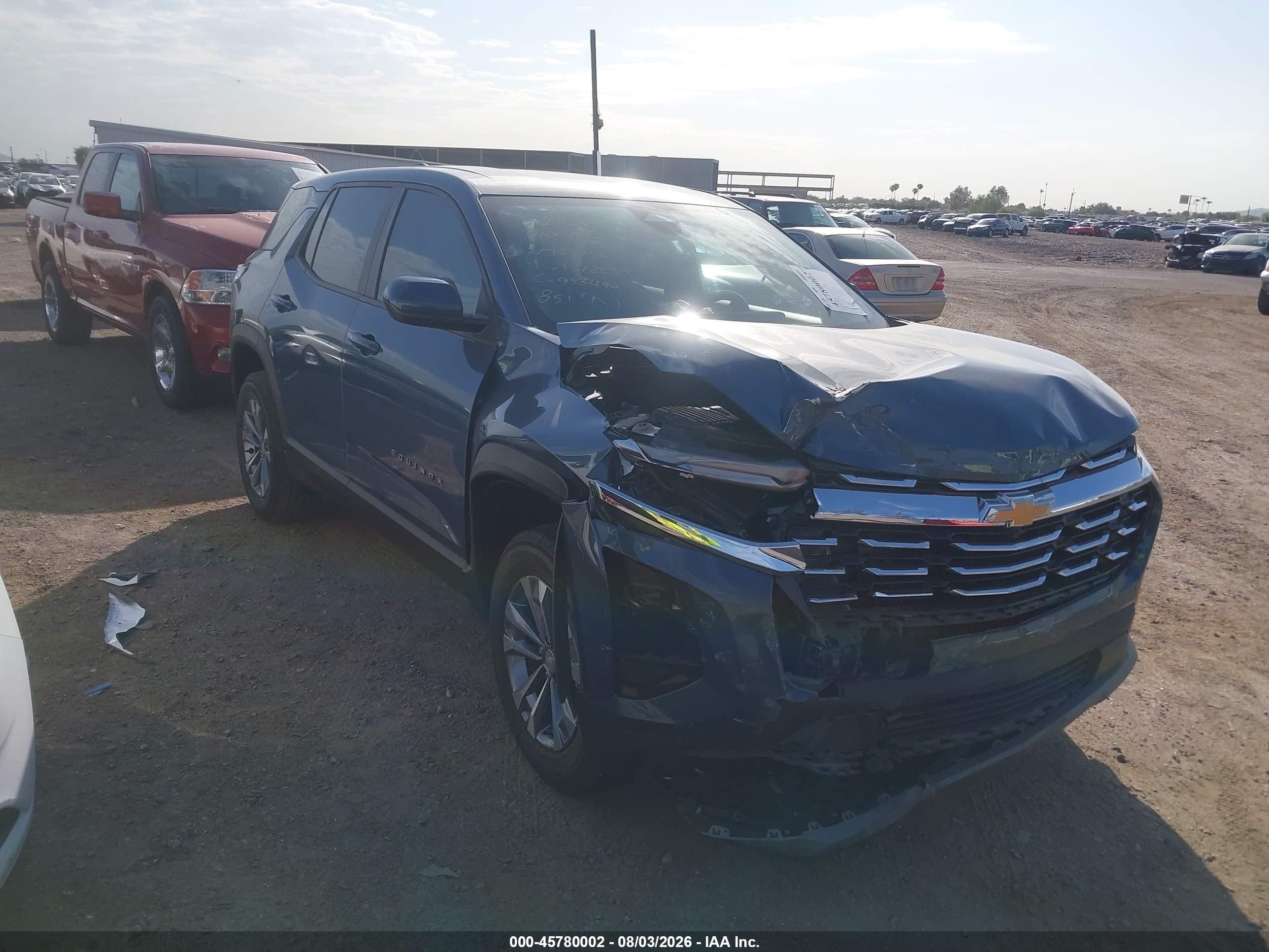 2026 Chevrolet Equinox VIN 3GNAXHEG1TL175456 — IAAI salvage auction photo