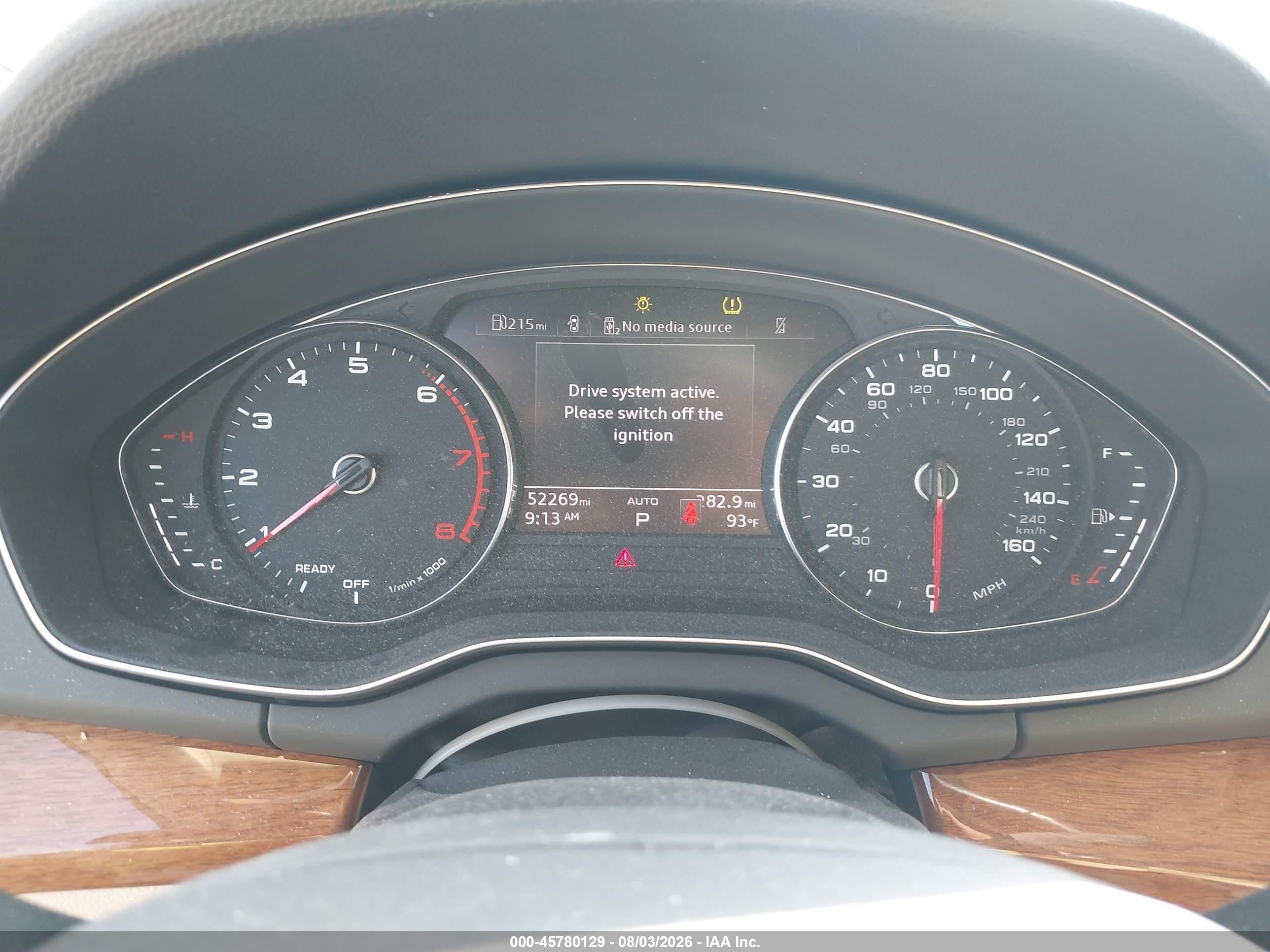 2023 Audi Q5 VIN WA1GAAFY3P2104991 IAAI salvage auction — Unknown, Wait Title, sold $9,800 on 2026-09-20 (photo 7)