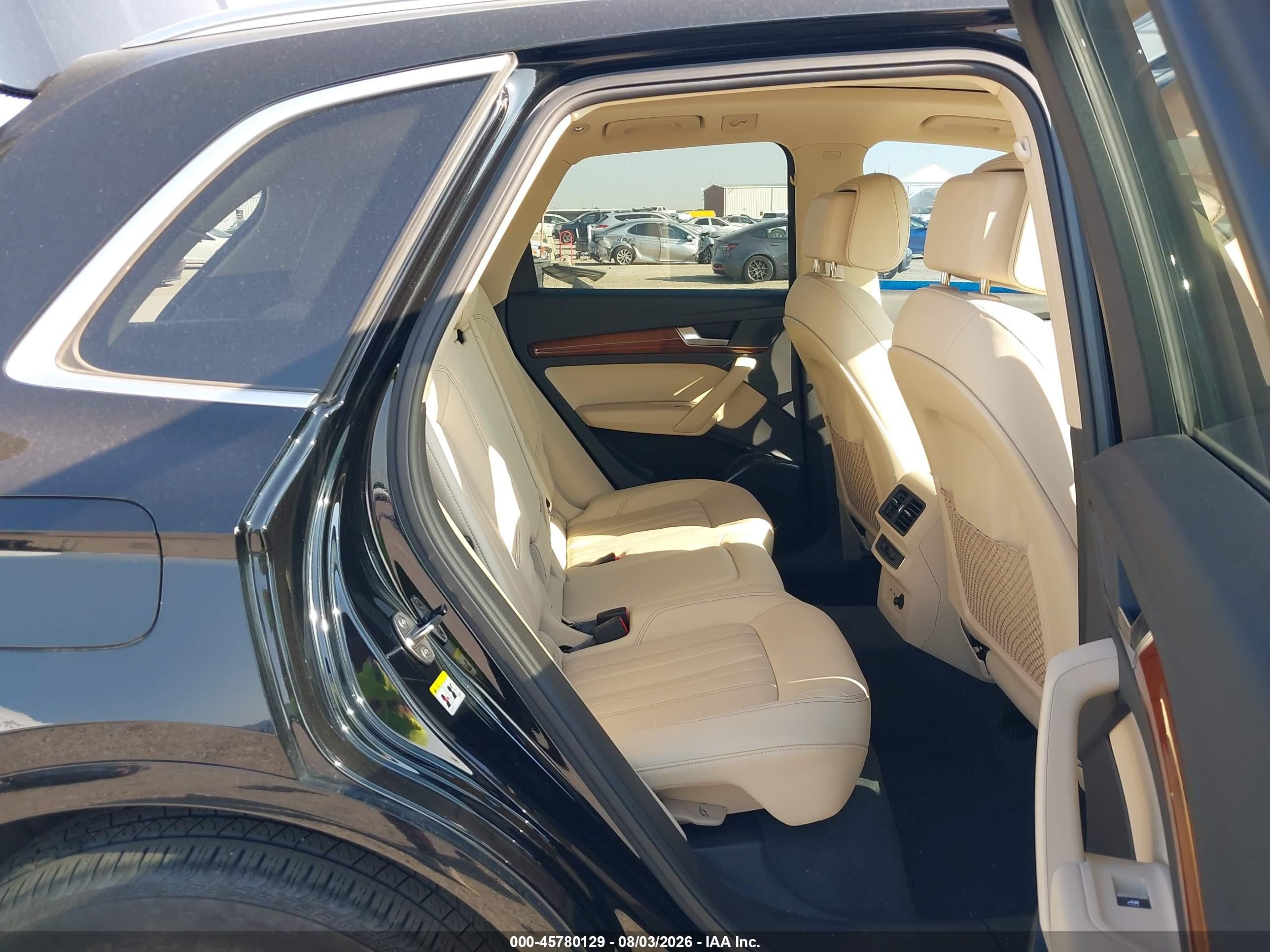 2023 Audi Q5 VIN WA1GAAFY3P2104991 IAAI salvage auction — Unknown, Wait Title, sold $9,800 on 2026-09-20 (photo 8)