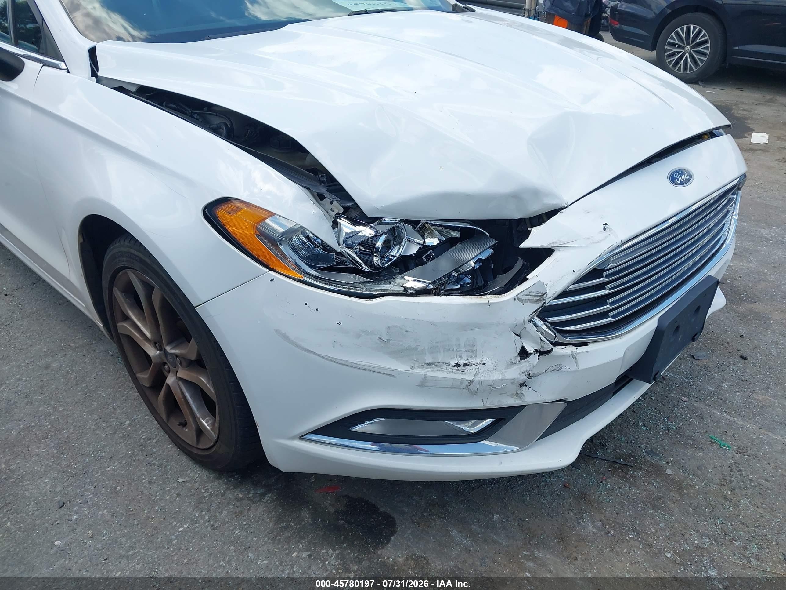 2017 Ford Fusion VIN 3FA6P0HD2HR256865 IAAI salvage auction — Unknown, Salvage (North Carolina), sold $1,800 on 2026-10-04 (photo 6)