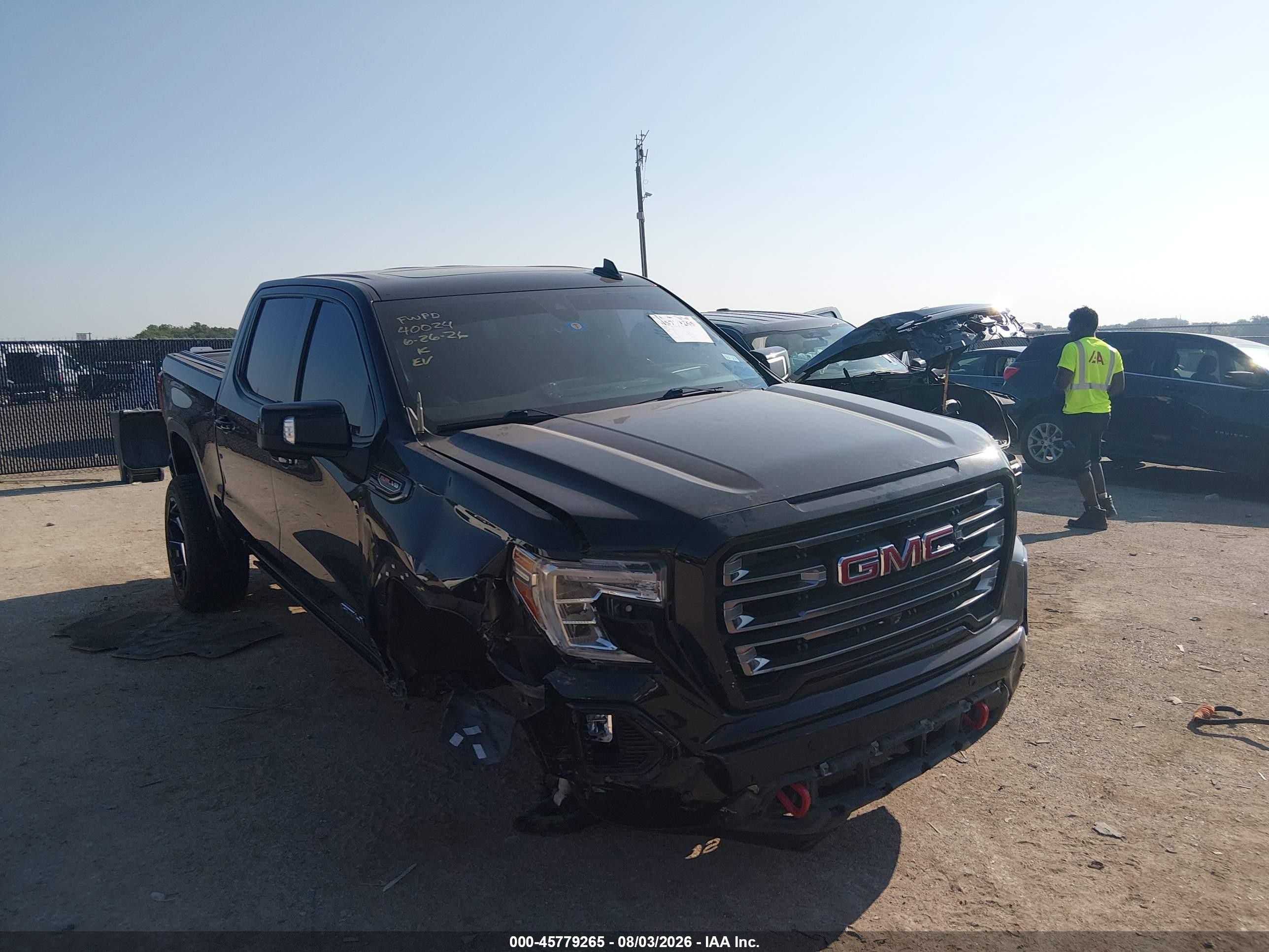 2020 GMC Sierra 1500 VIN 3GTP9EEL1LG177211 — IAAI salvage auction photo