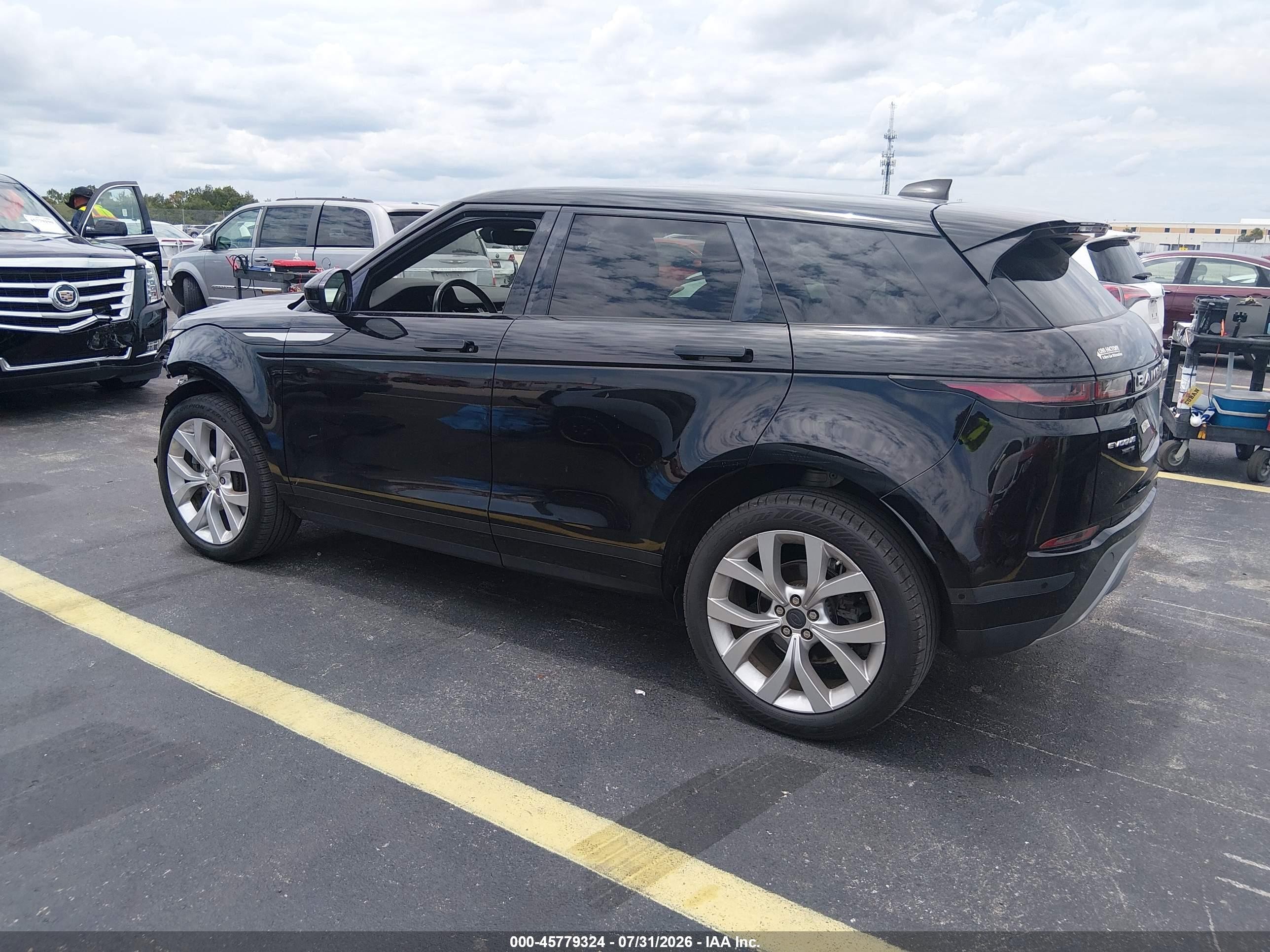 2020 Land rover Range rover evoque VIN SALZP2FX2LH075820 IAAI salvage auction — Unknown, Rebuildable (Florida), sold $9,000 on 2026-10-01 (photo 3)