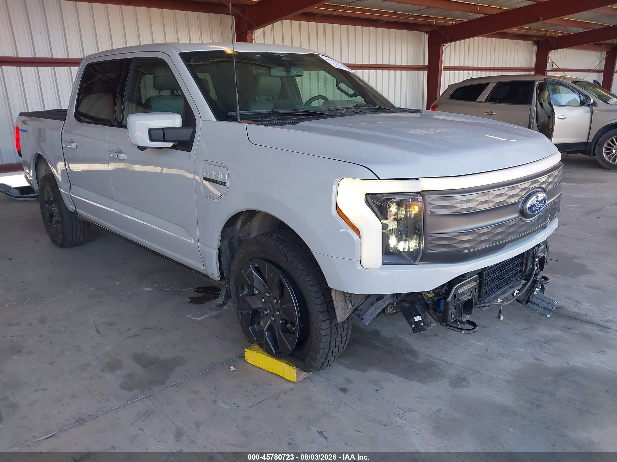 2023 Ford F-150 Lightning VIN 1FT6W1EV0PWG53258 — IAAI salvage auction photo