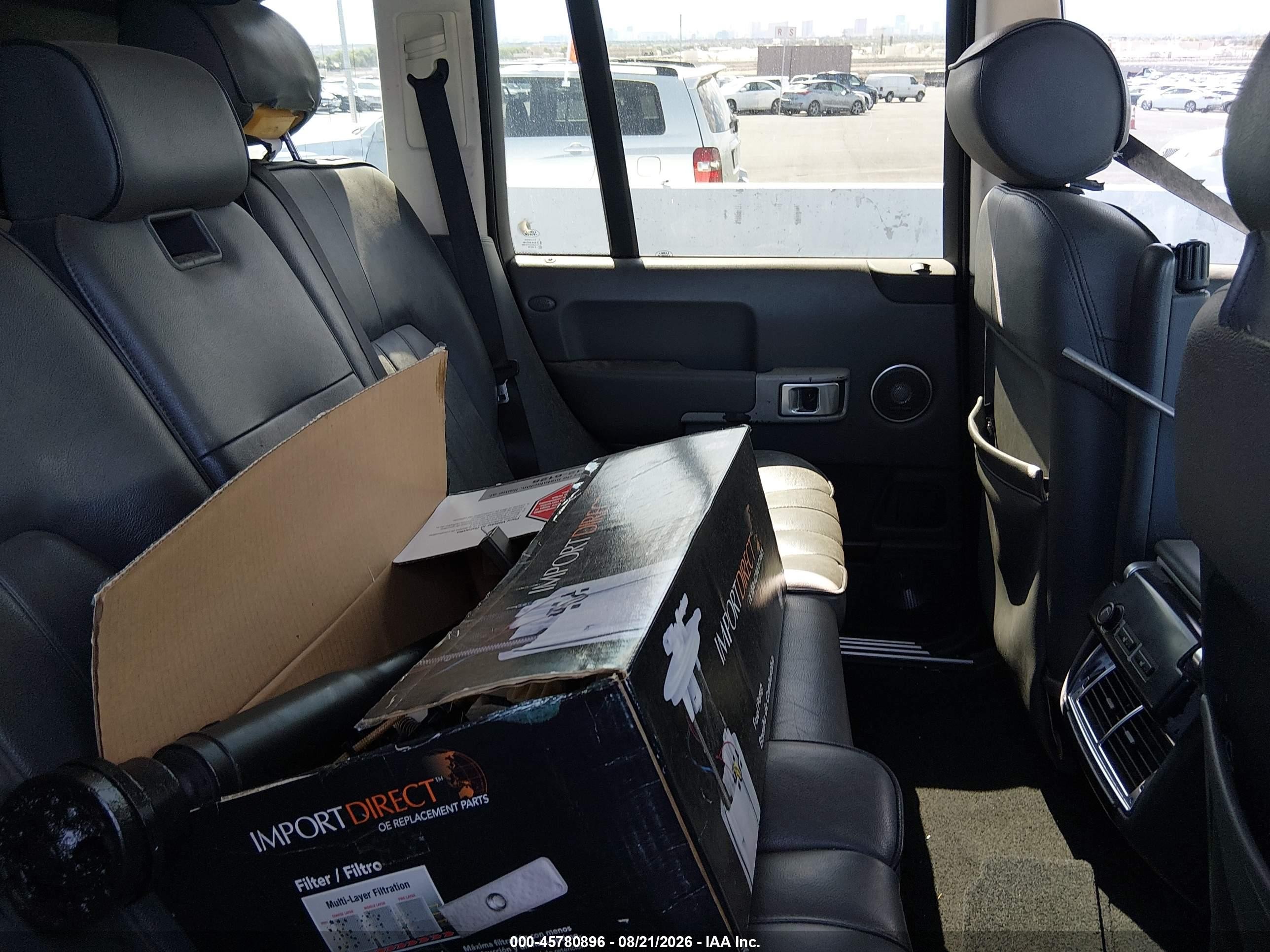 2006 Land rover RANGE ROVER VIN SALME15476A207954 IAAI salvage auction — Normal Wear, Regular (Nevada), sold $275 on 2026-09-11 (photo 8)