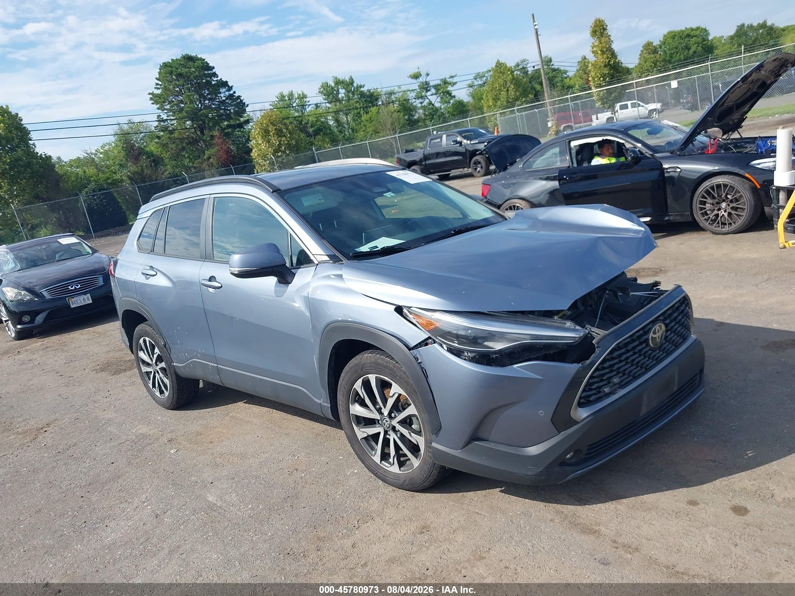 2024 Toyota Corolla Cross VIN 7MUDAABG0RV082925 — IAAI salvage auction photo