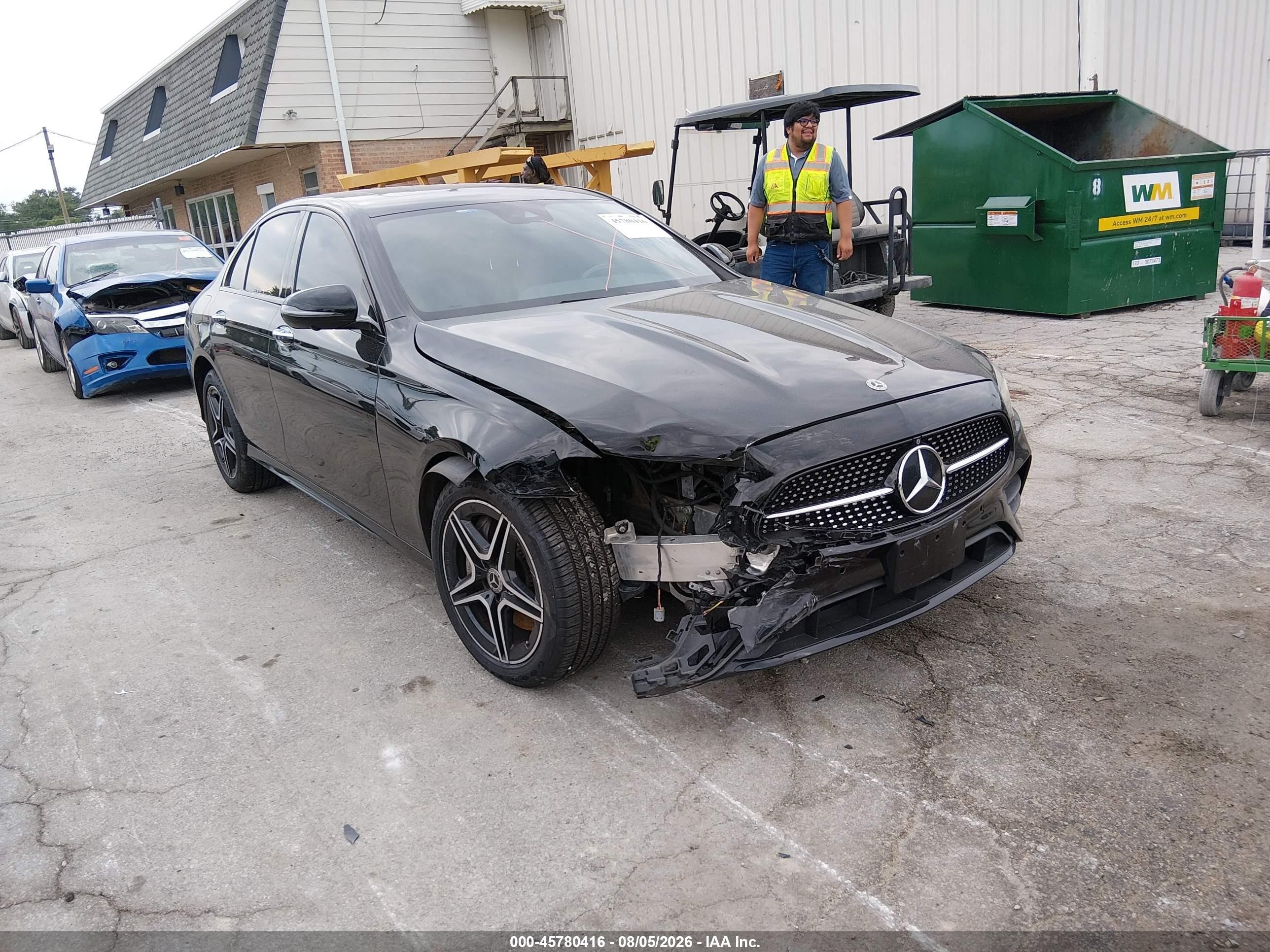 2022 Mercedes-Benz E-Class VIN W1KZF8EB6NB059716 — IAAI salvage auction photo