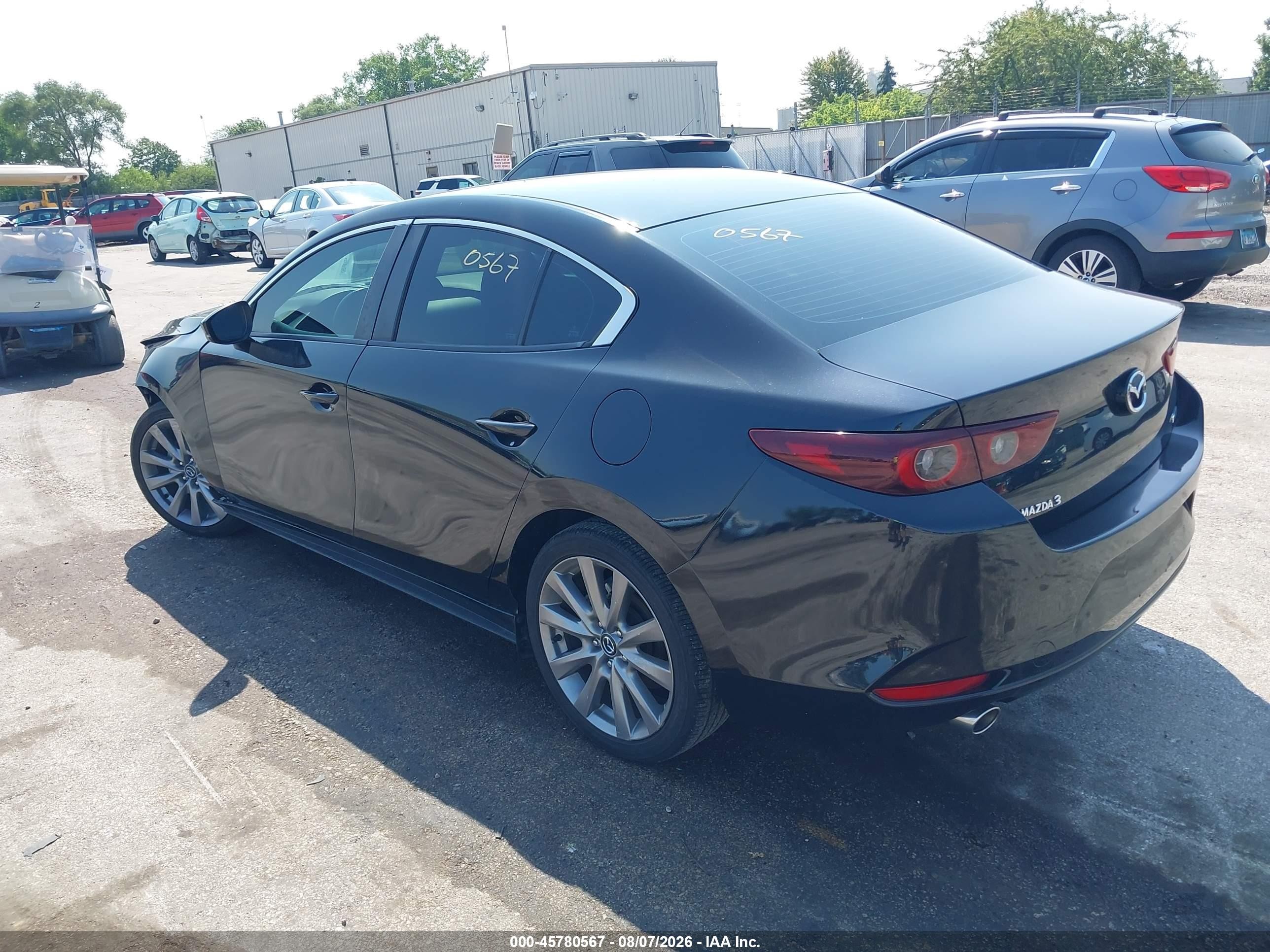 2023 Mazda 3 VIN 3MZBPABM8PM361331 IAAI salvage auction — Front End, Salvage (Illinois), sold $3,450 on 2026-09-12 (photo 2)