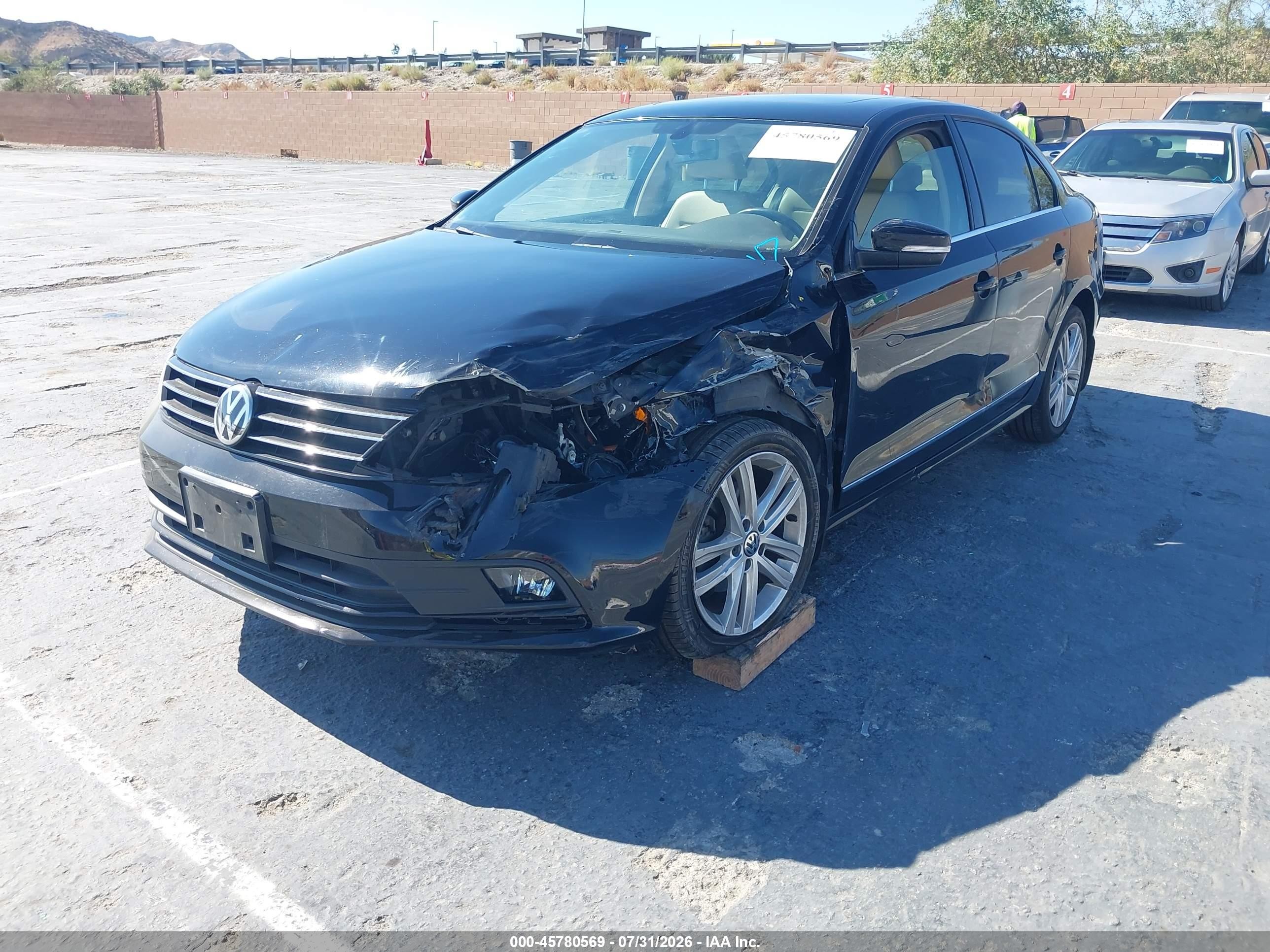 2017 Volkswagen Jetta VIN 3VWL17AJ4HM373297 IAAI salvage auction — Unknown, Salvage (California), sold $1,750 on 2026-09-11 (photo 2)