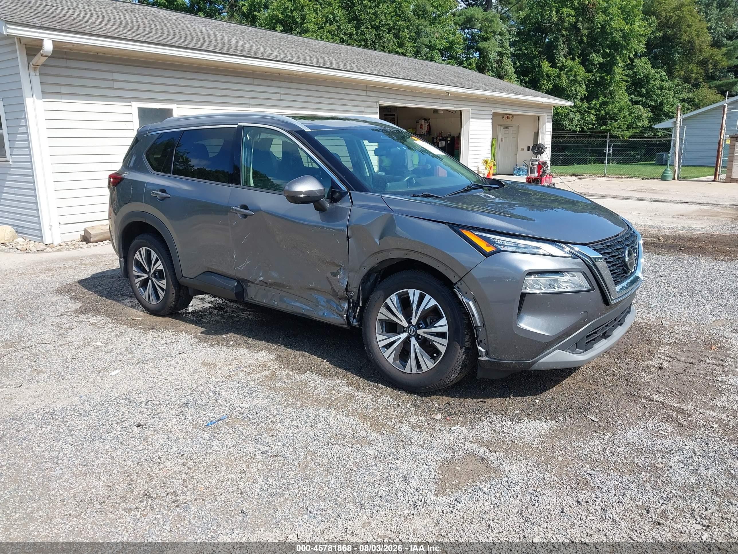 2021 Nissan Rogue VIN 5N1AT3BB5MC674303 — IAAI salvage auction photo