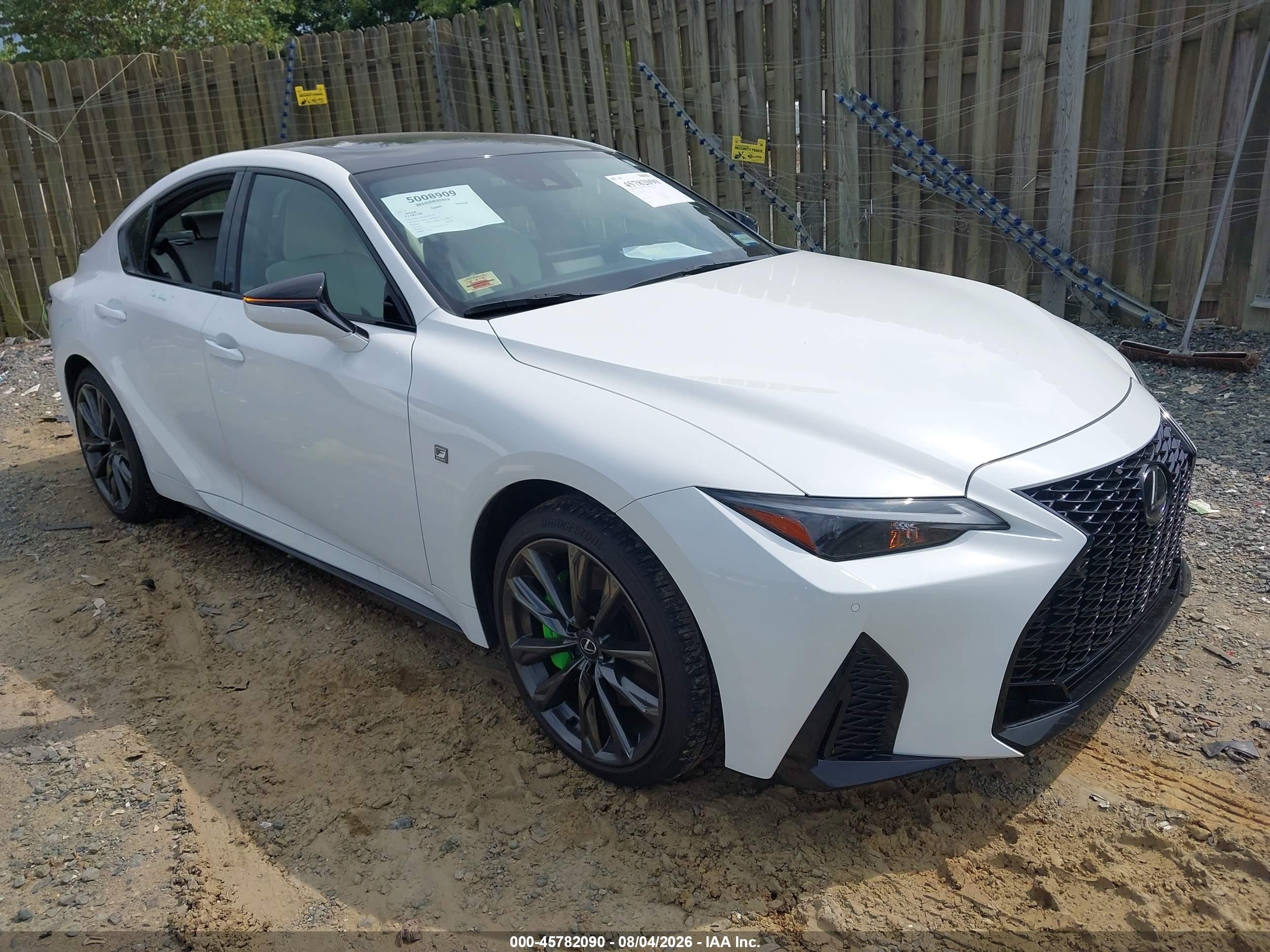 2024 Lexus IS 350 VIN JTHGZ1E22R5037196 — IAAI salvage auction photo