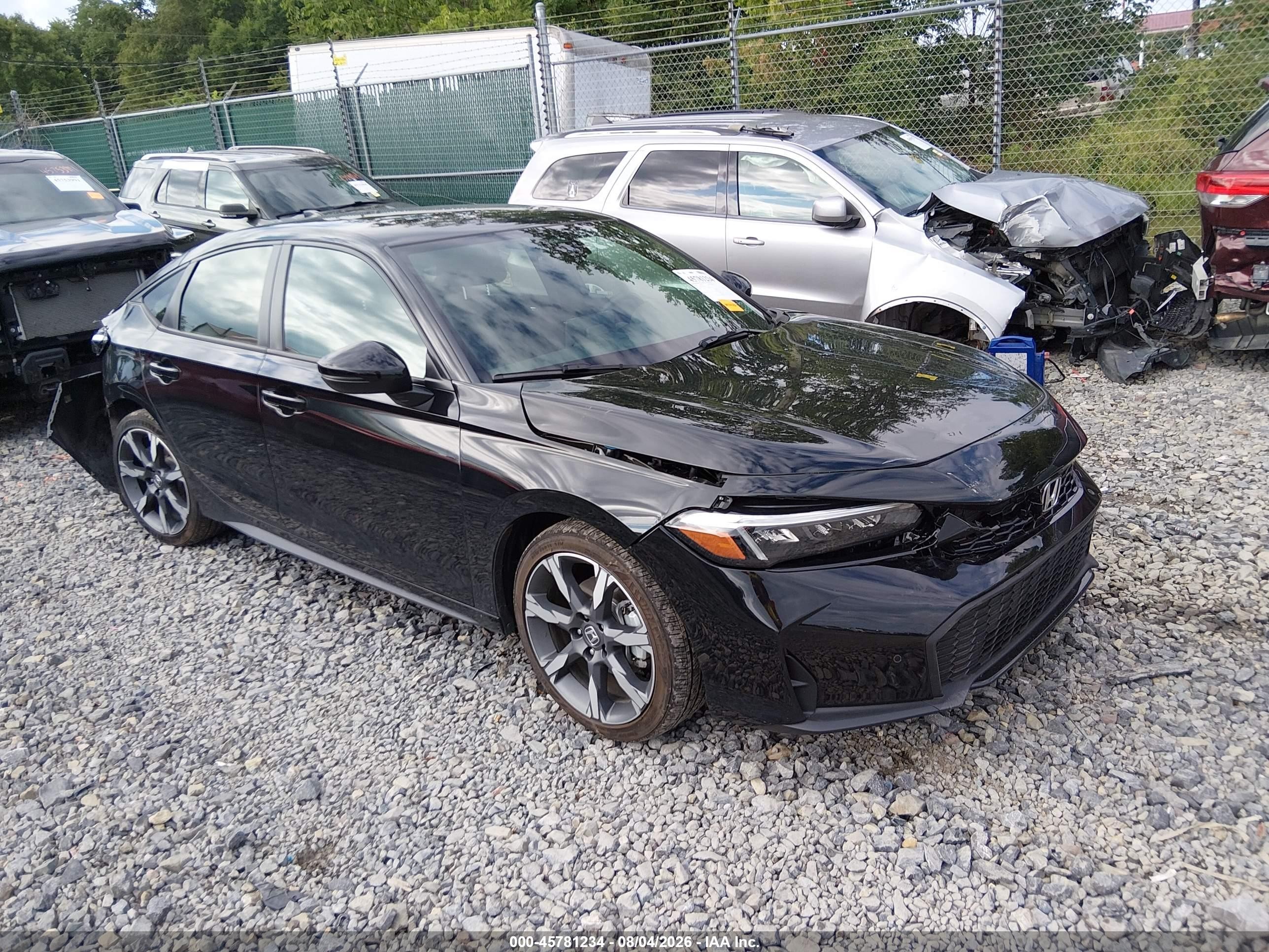 2026 Honda Civic Hybrid VIN JHMFL4H98TX000172 — IAAI salvage auction photo