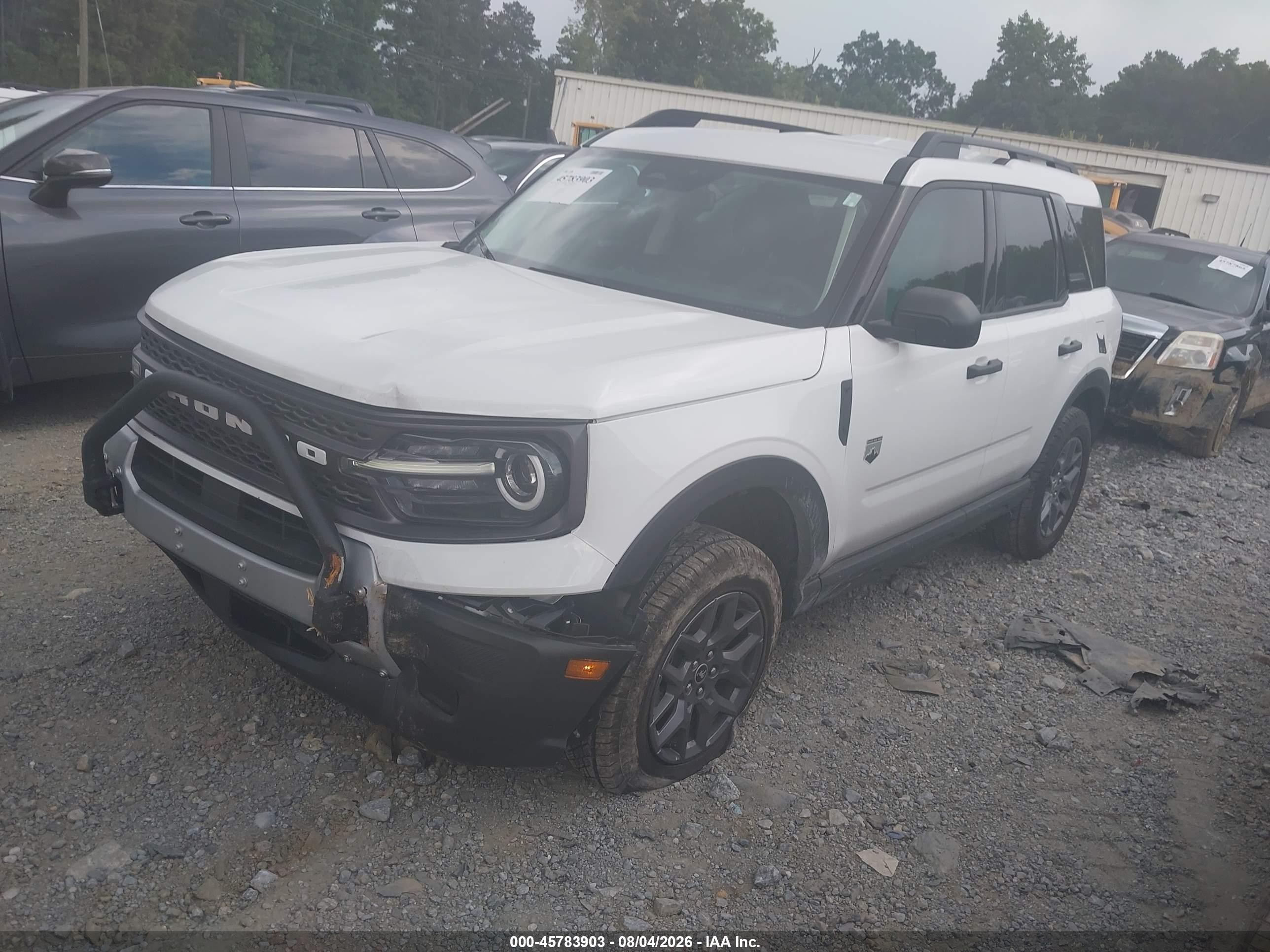 2026 Ford Bronco sport VIN 3FMCR9BN0TRE06652 IAAI salvage auction — All Over, Salvage (Georgia), sold $8,300 on 2026-09-25 (photo 2)