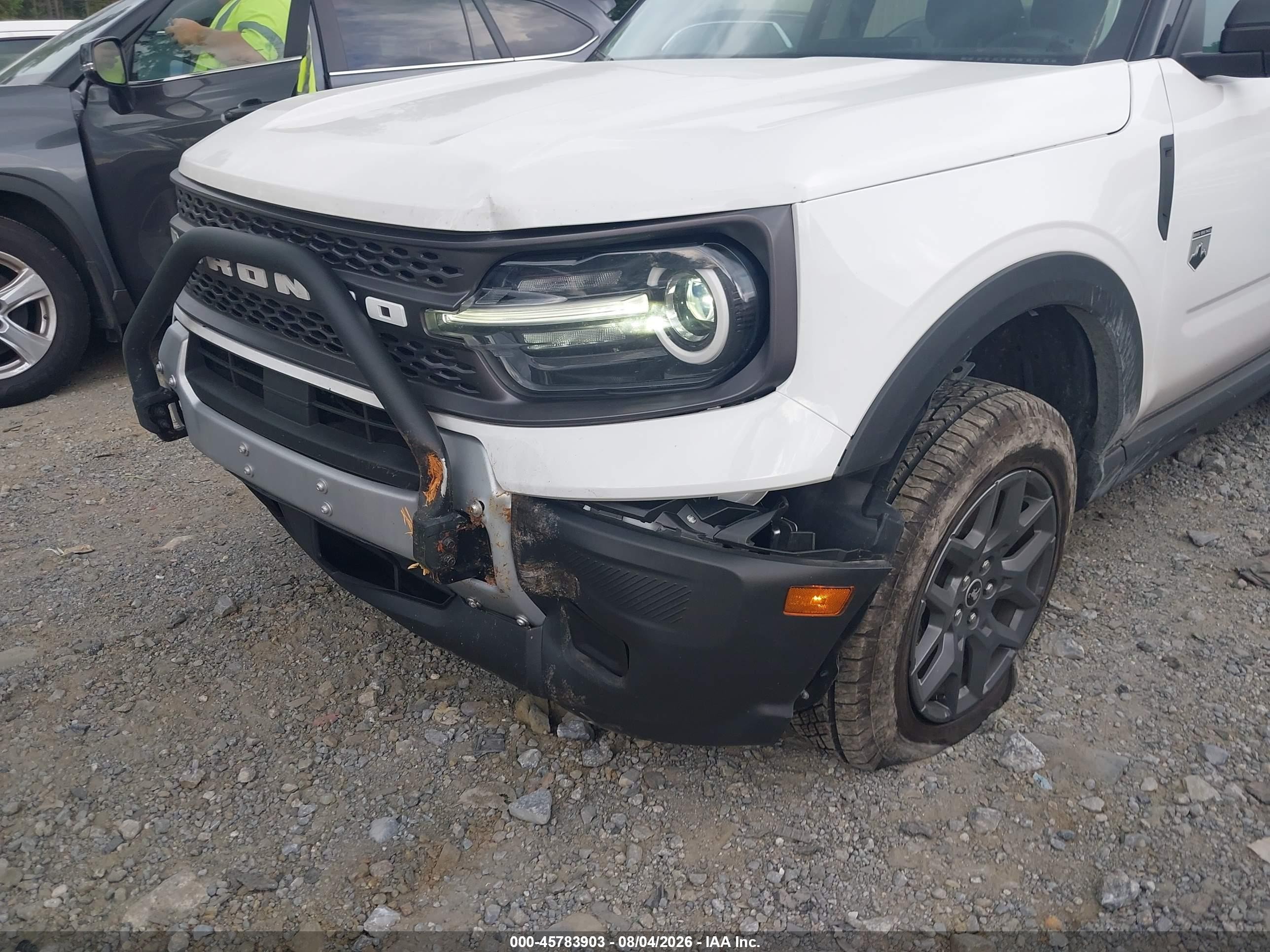 2026 Ford Bronco sport VIN 3FMCR9BN0TRE06652 IAAI salvage auction — All Over, Salvage (Georgia), sold $8,300 on 2026-09-25 (photo 6)