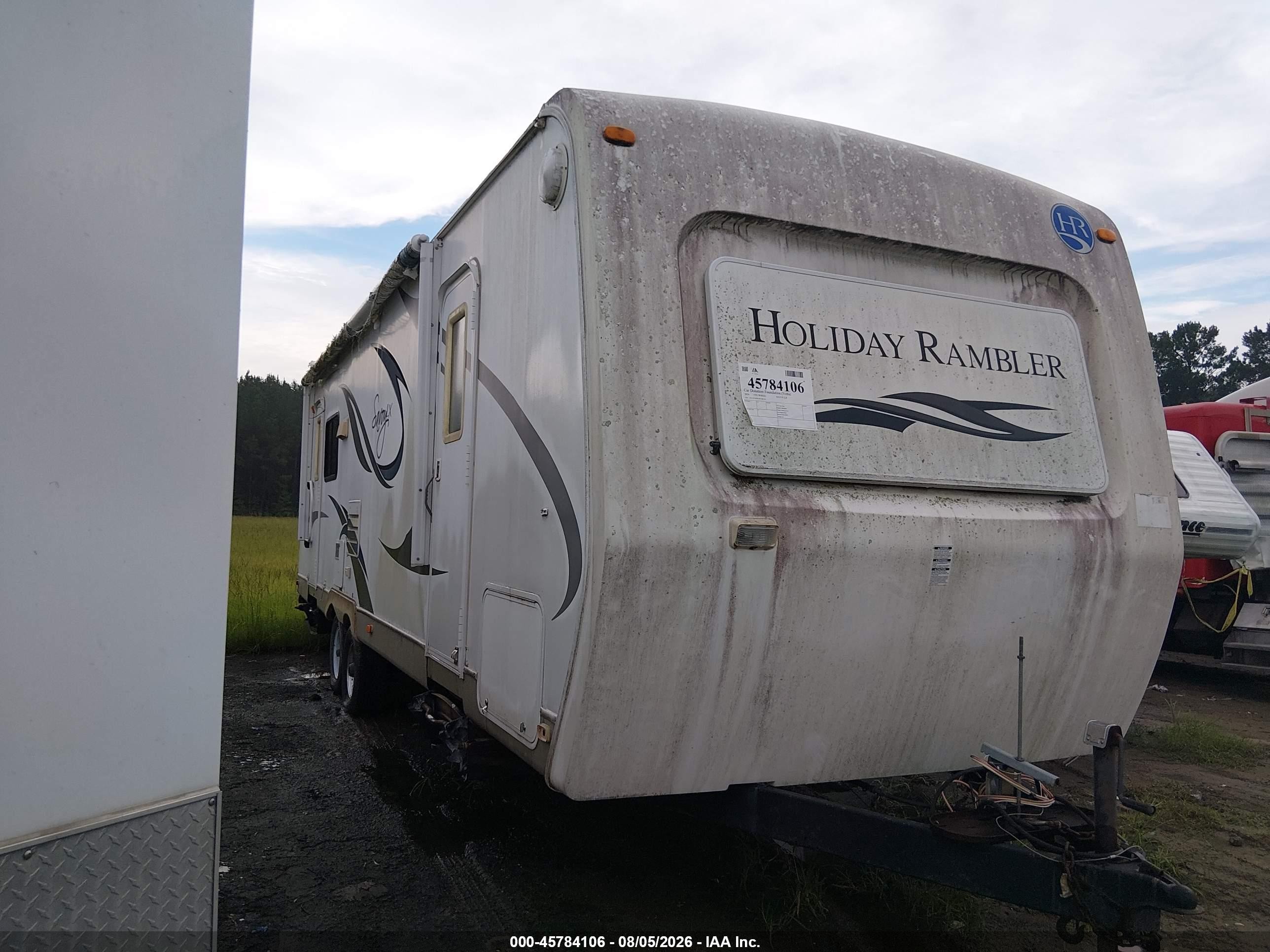 2010 Holiday Rambler Holiday Rambler VIN 51U1B1M20AW100116 IAAI salvage auction — Normal Wear, Clear (Georgia), sold $900 on 2026-08-18 (photo 5)