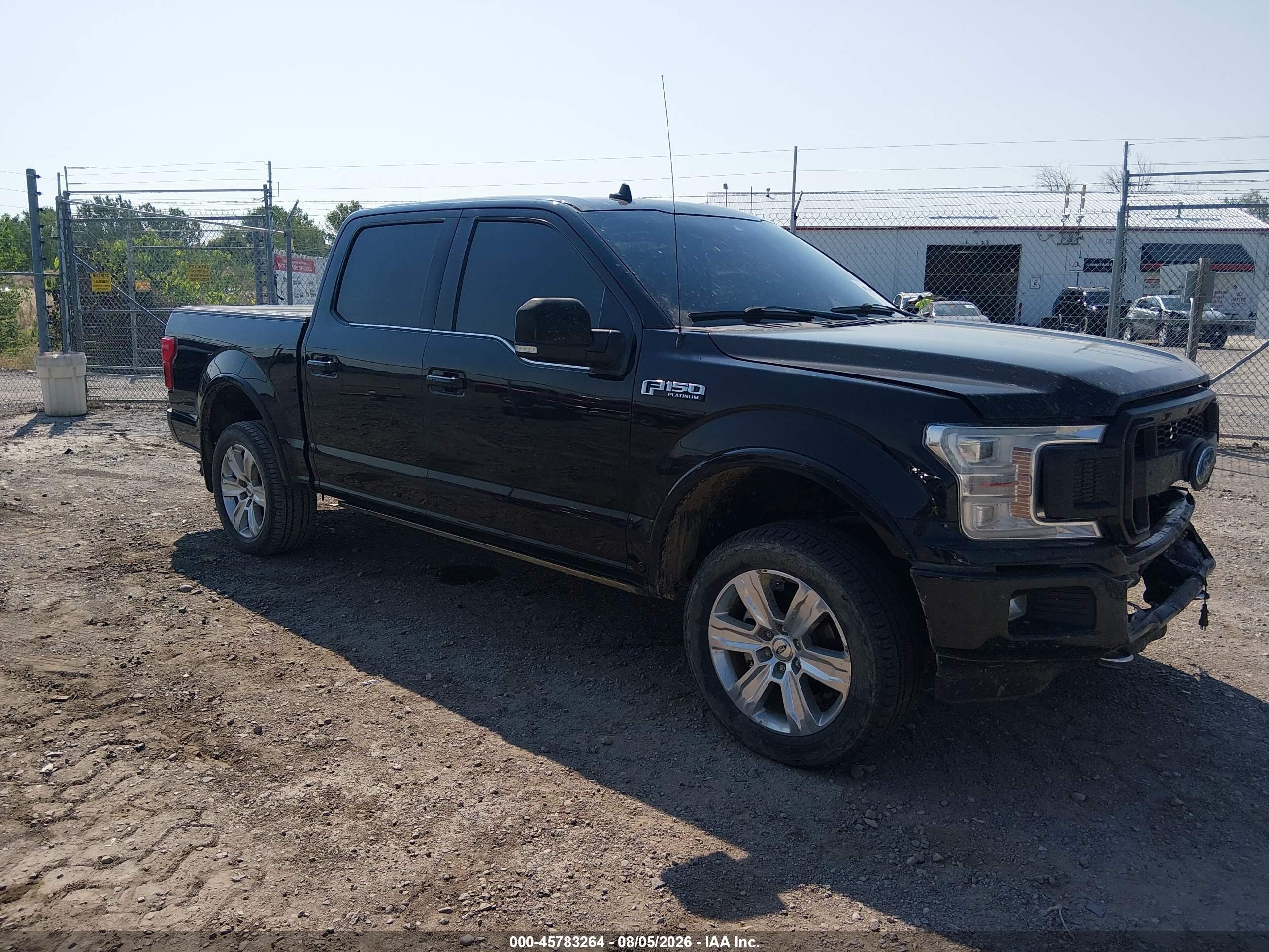 2018 Ford F-150 VIN 1FTEW1E54JFB35639 — IAAI salvage auction photo