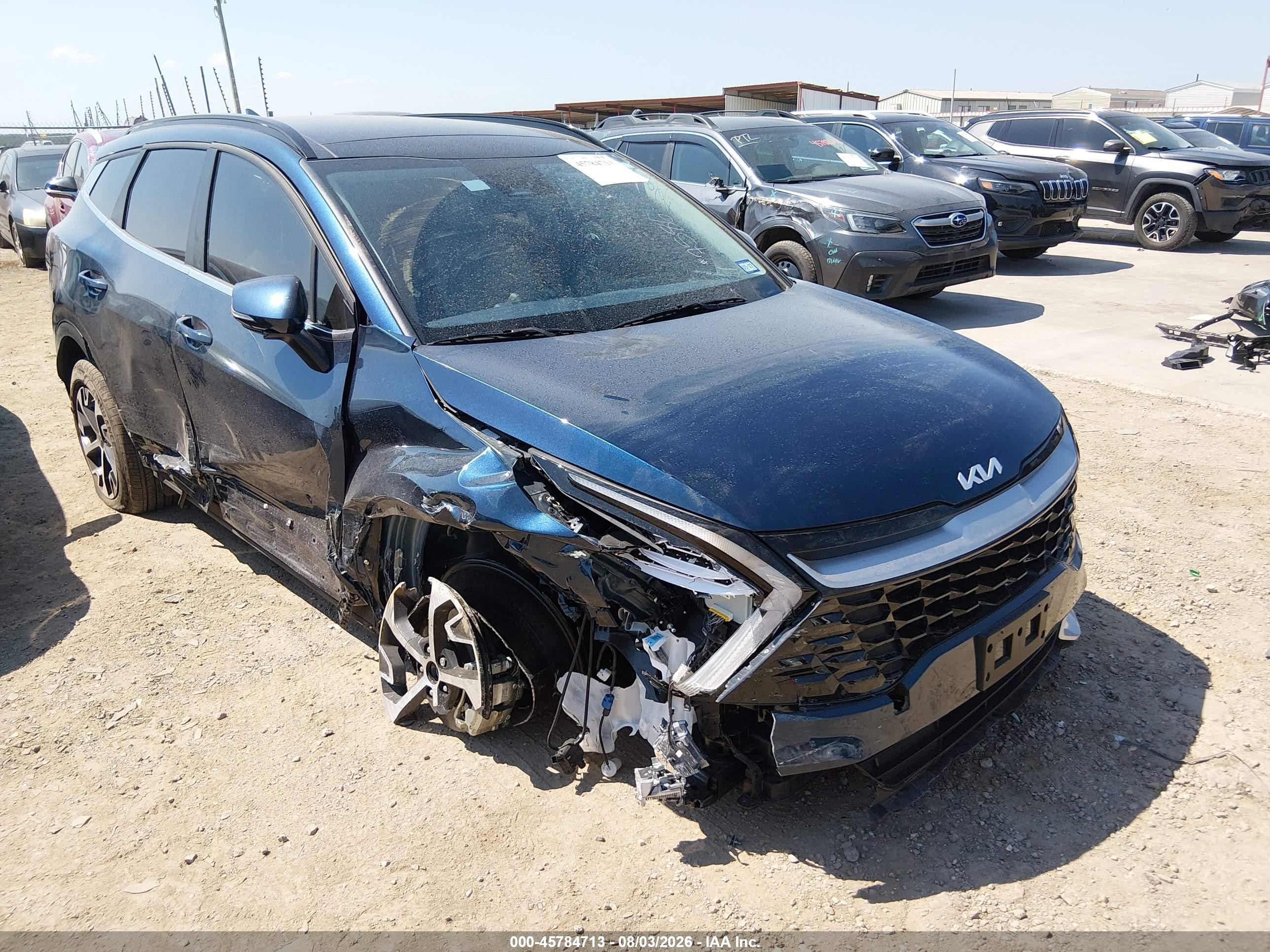 2025 Kia Sportage Hybrid VIN KNDPVCDG6S7217586 — IAAI salvage auction photo