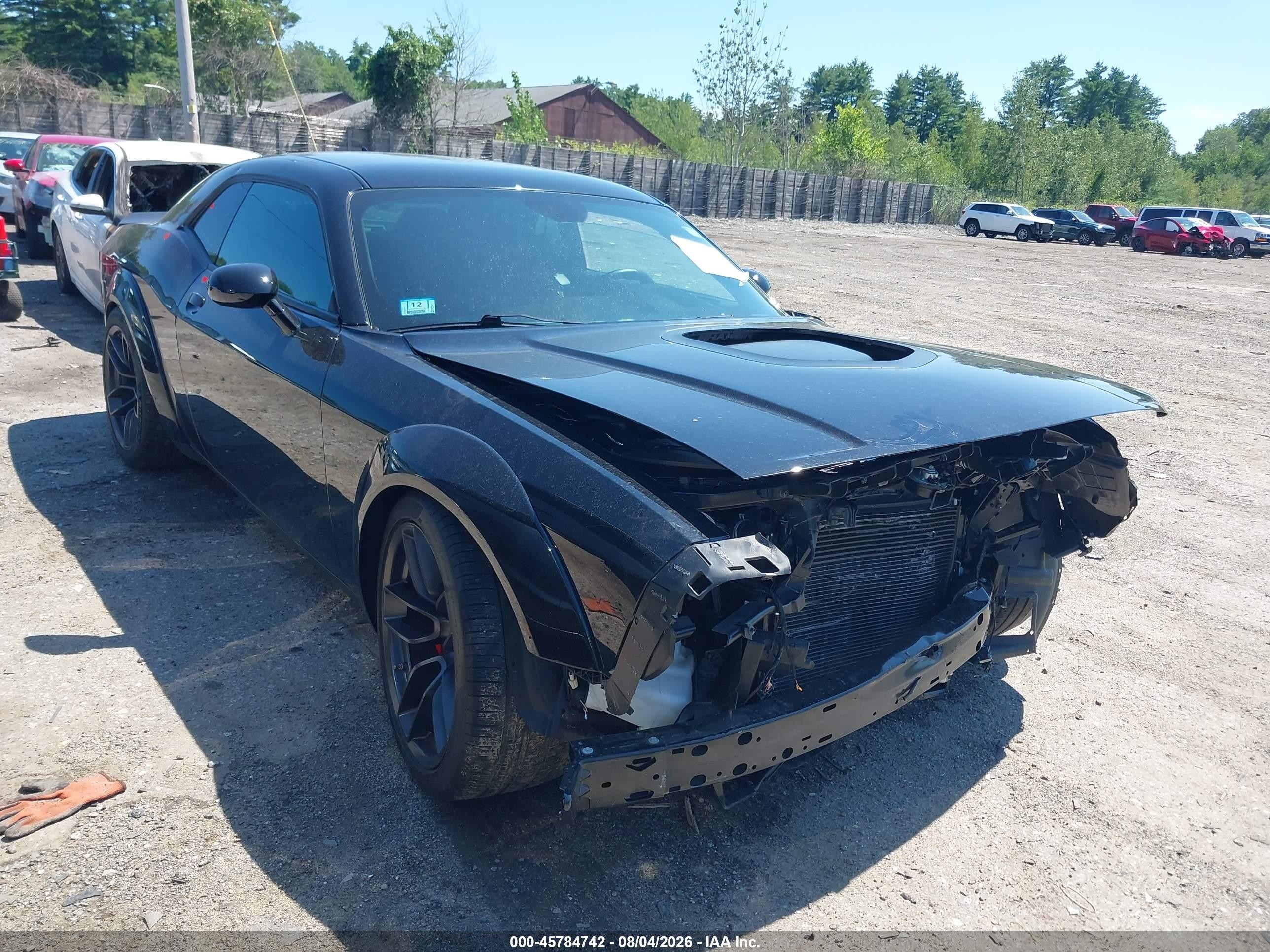 2022 Dodge Challenger VIN 2C3CDZFJ3NH199803 — IAAI salvage auction photo