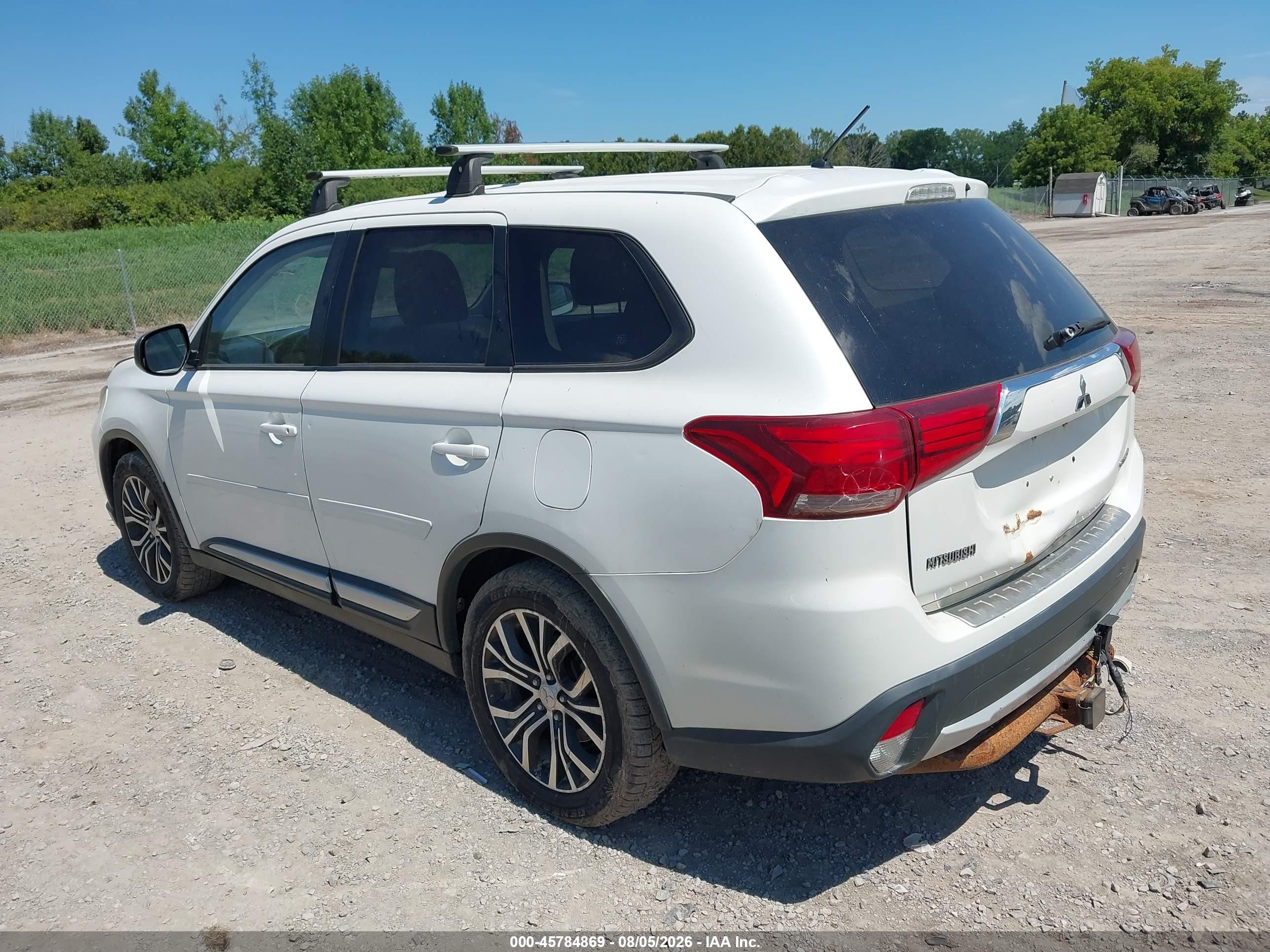 2016 Mitsubishi Outlander VIN JA4AZ3A39GZ020557 IAAI salvage auction — Front End, Mv-907A (New York), sold $650 on 2026-09-03 (photo 3)
