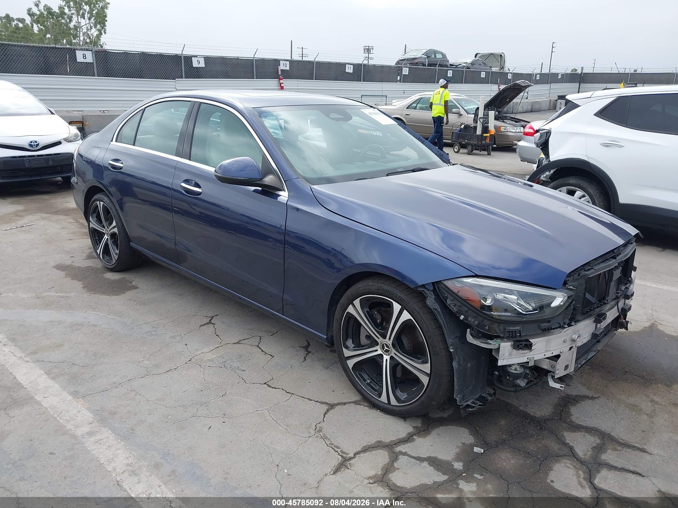 2024 Mercedes-Benz C-Class VIN W1KAF4GB5RR160911 — IAAI salvage auction photo