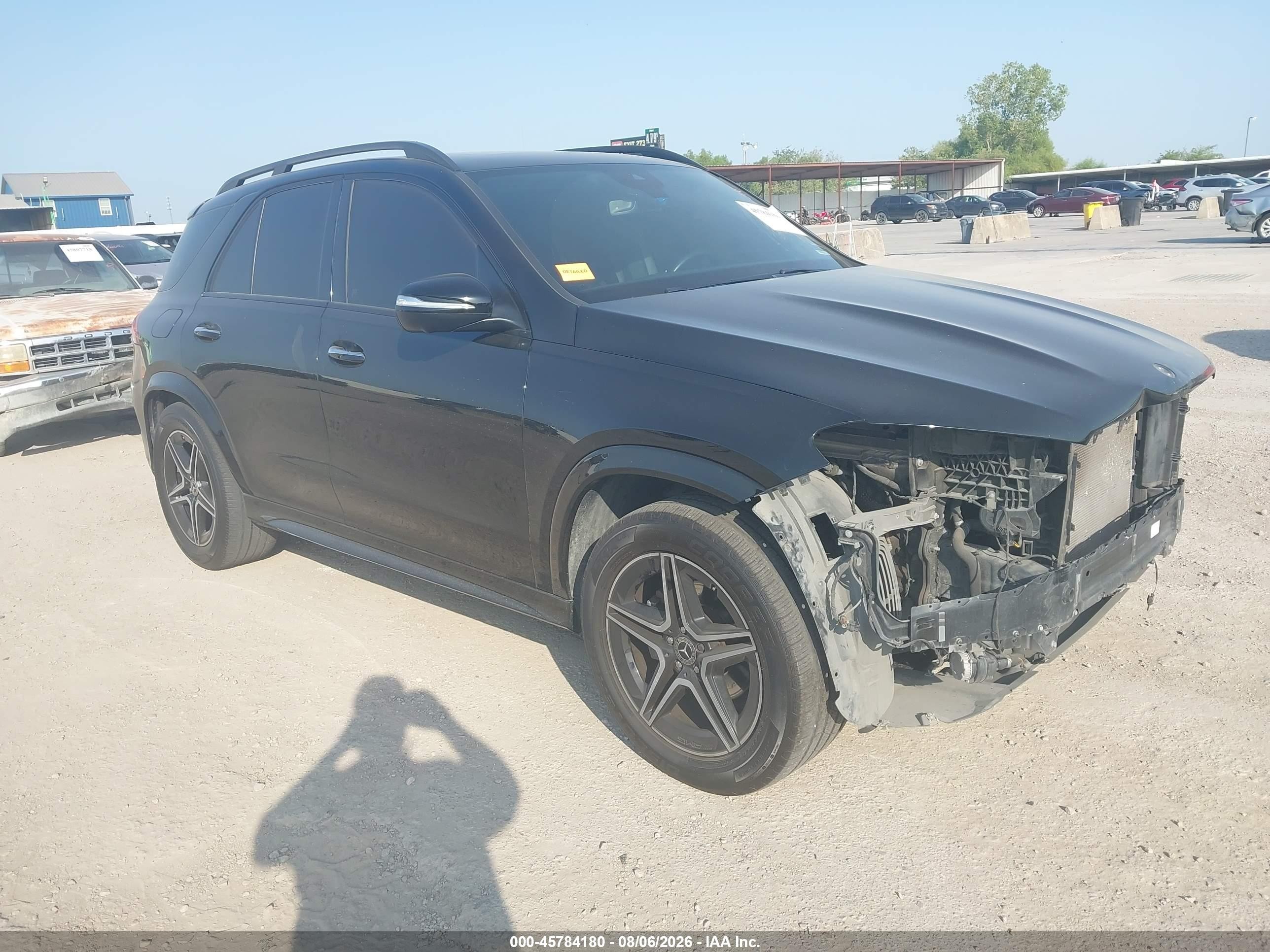 2022 Mercedes-Benz GLE-Class VIN 4JGFB4KB2NA759563 — IAAI salvage auction photo
